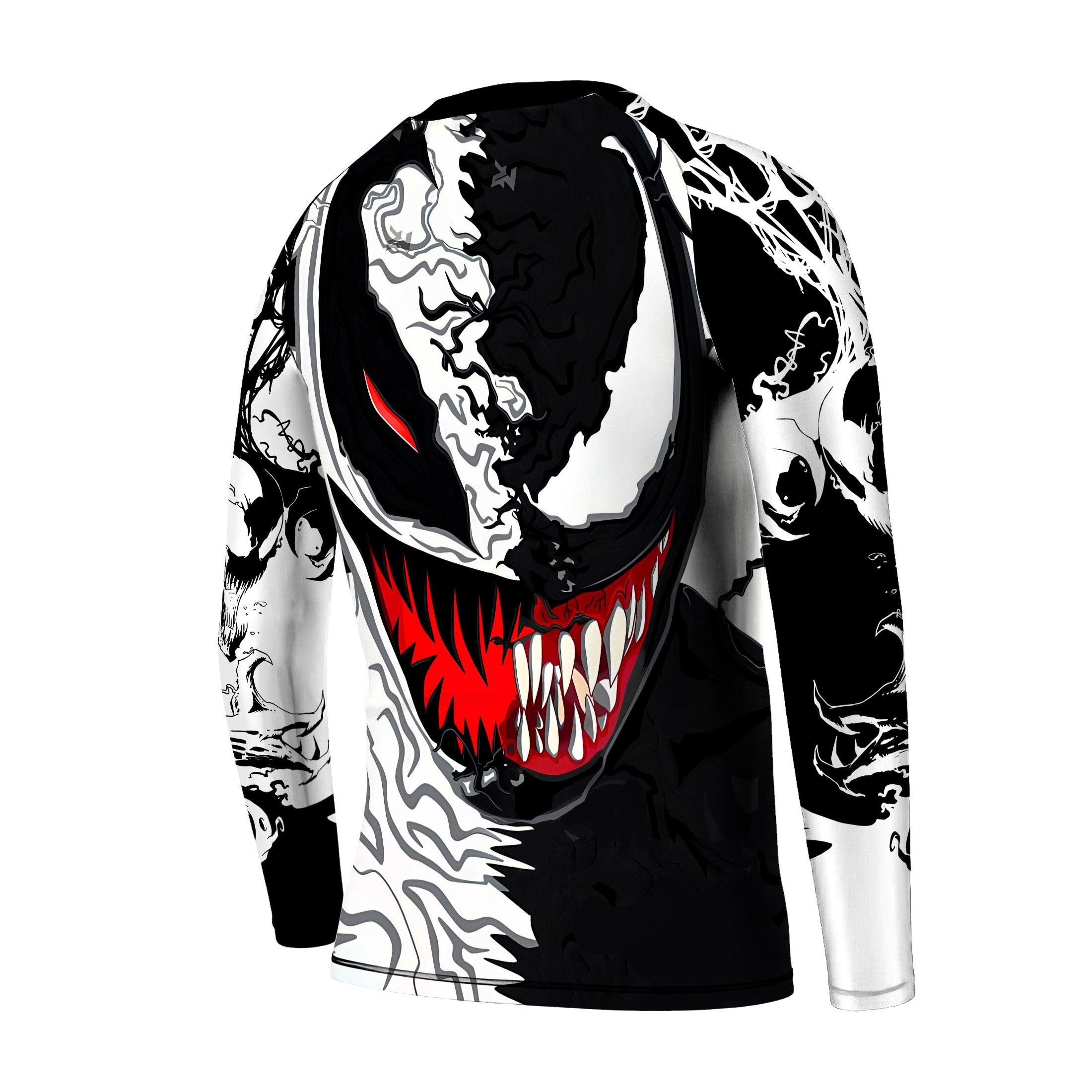 Spider Man 2 Venom And Anti Venom Kids Rash Guard