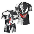 Spider Man 2 Venom And Anti Venom Kids Rash Guard