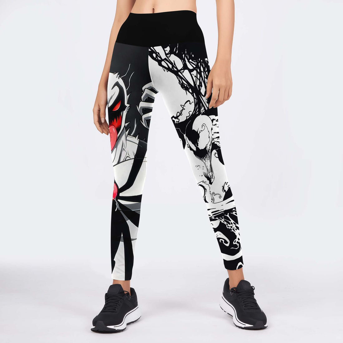 Spider Man 2 Venom And Anti Venom Leggings