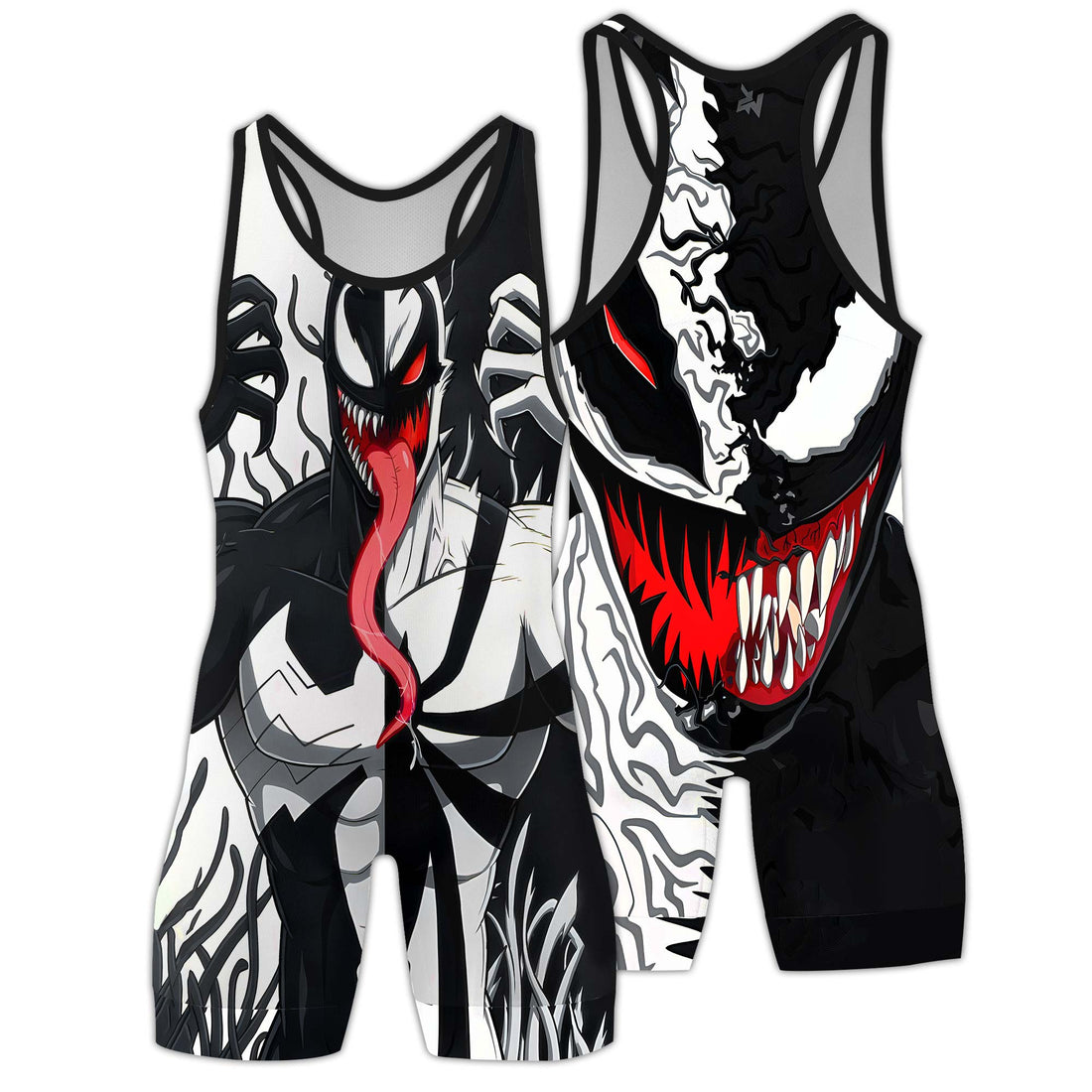 Spider Man 2 Venom And Anti Venom Men's Wrestling Singlet