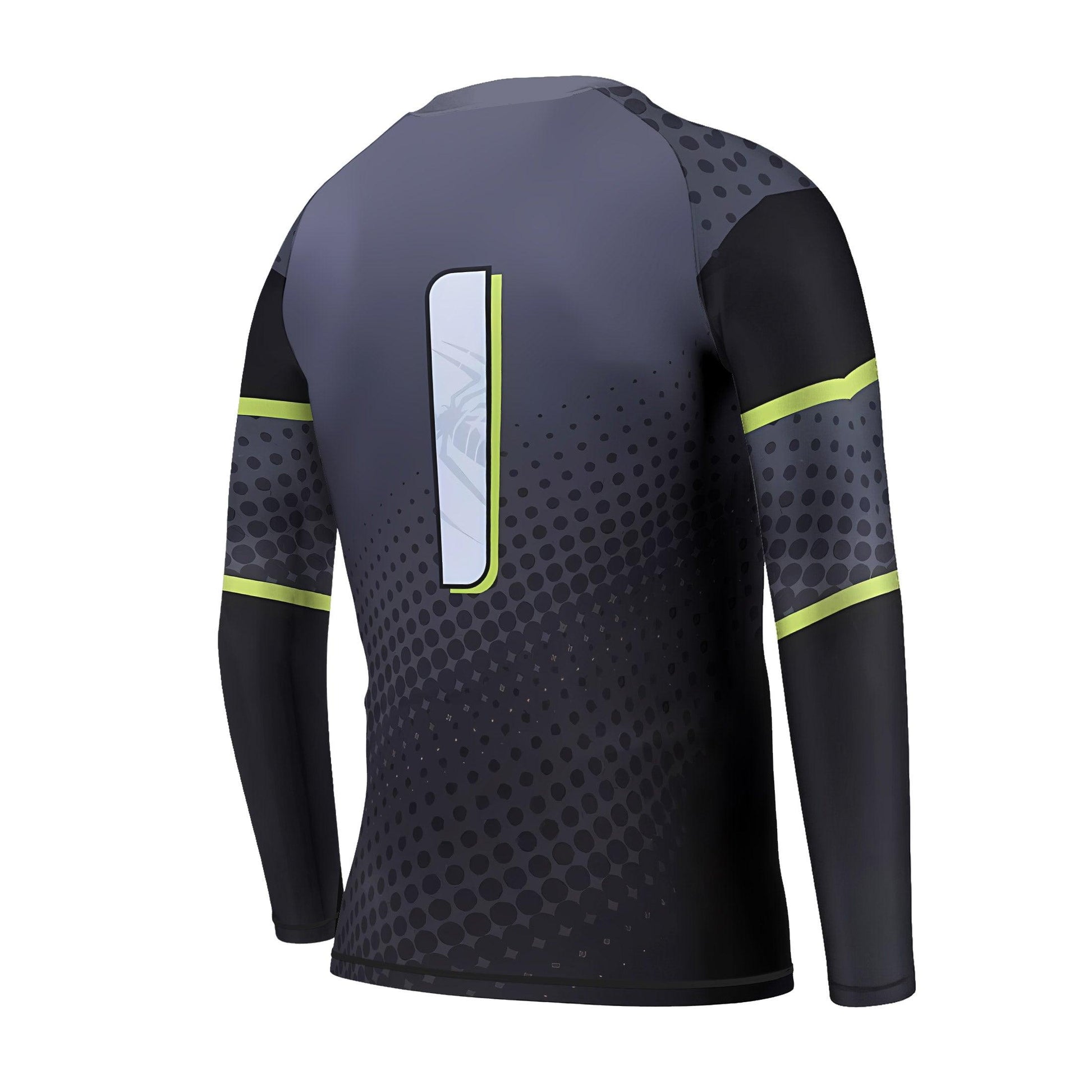 Spider Man Black Kids Rash Guard