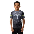 Spider Man Black Kids Rash Guard