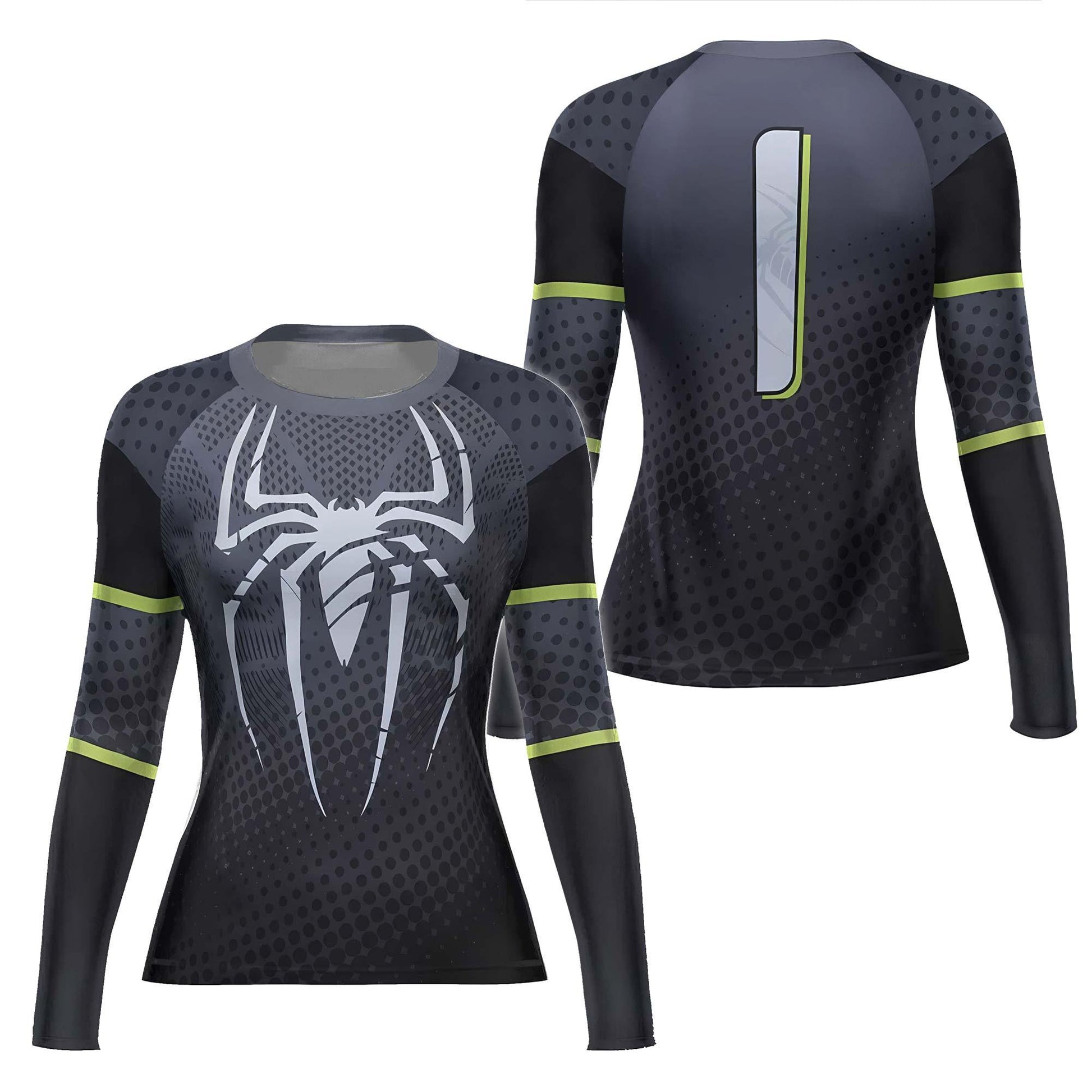 Spider Man Black Rash Guard