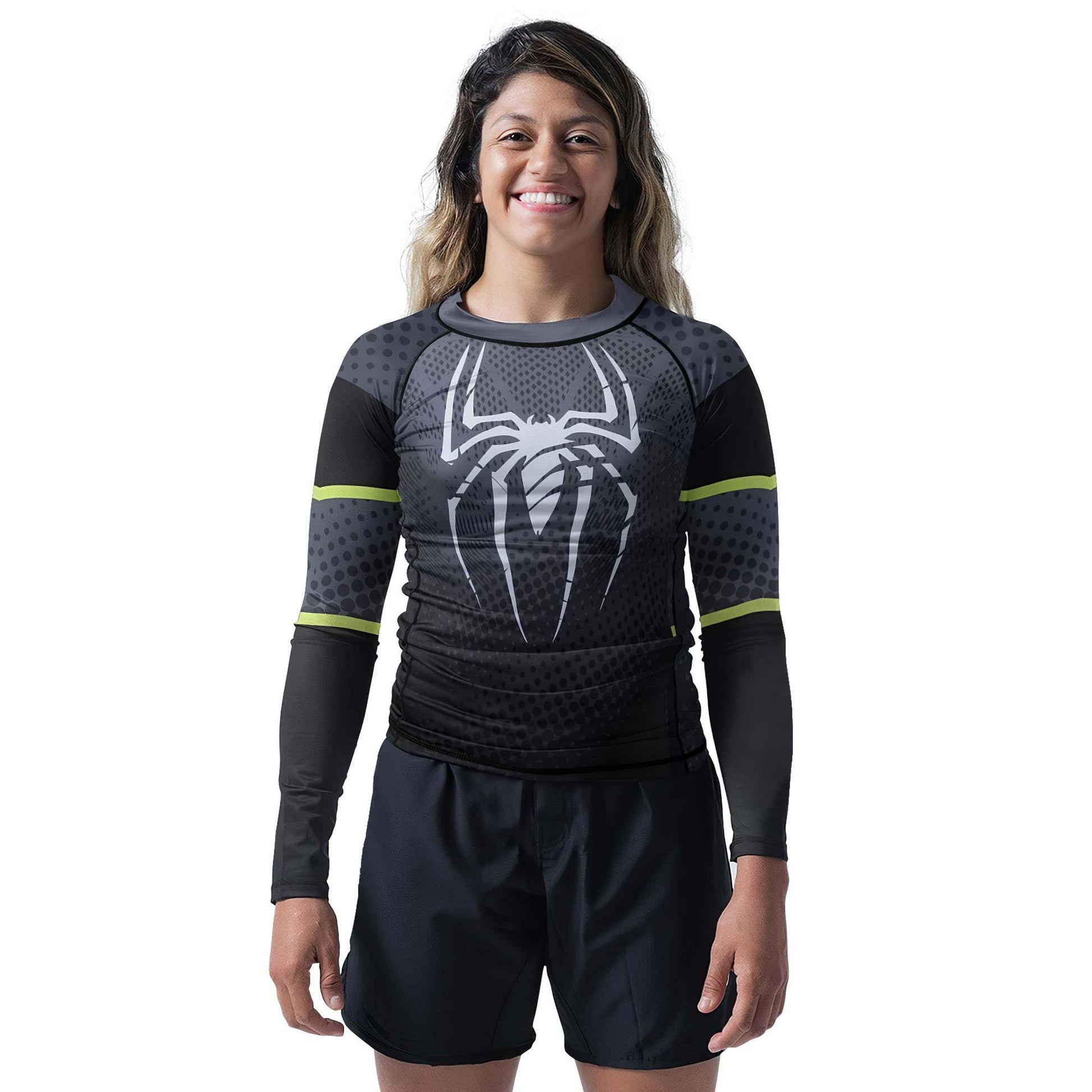 Spider Man Black Rash Guard