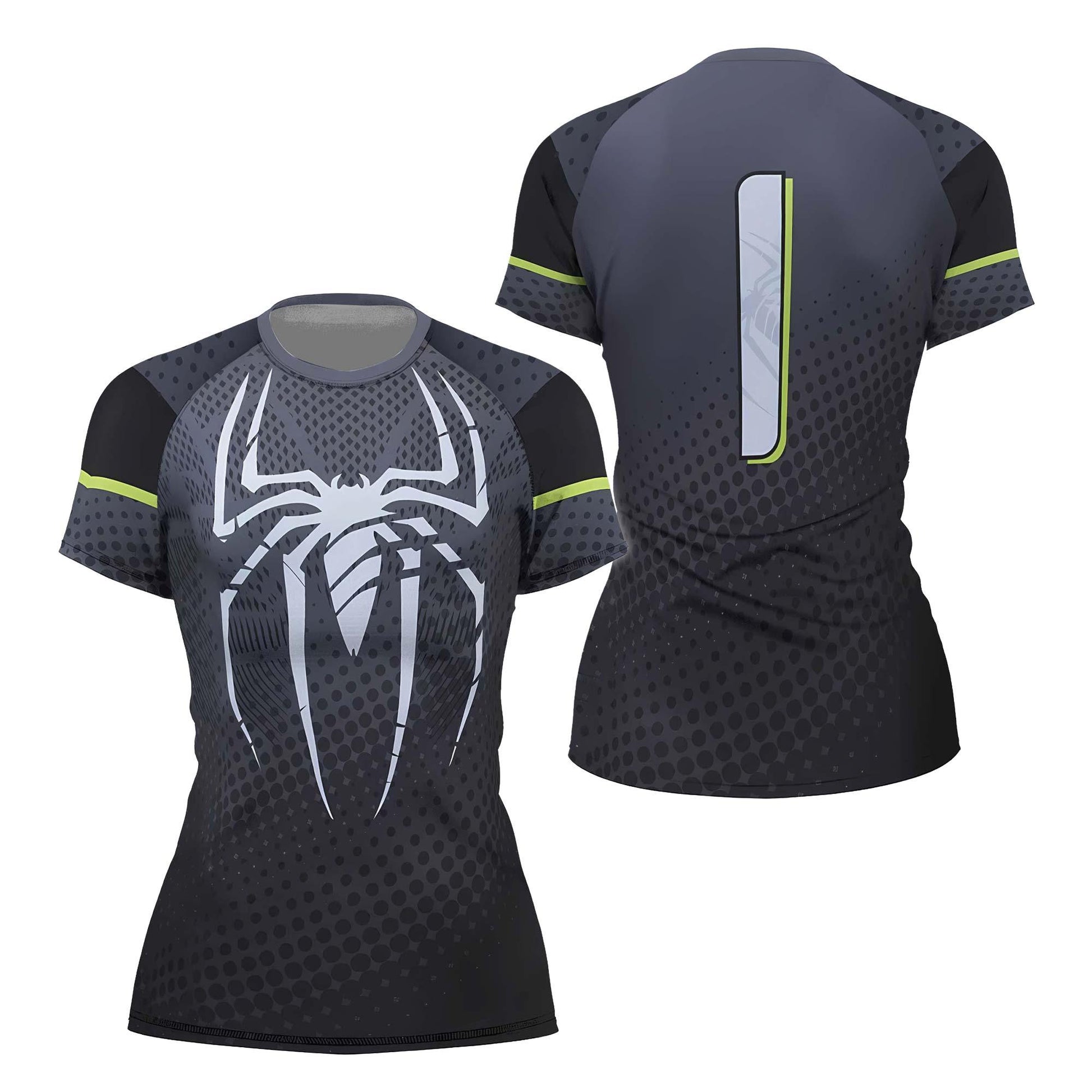 Spider Man Black Rash Guard