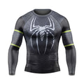 Spider Man Black Rash Guard