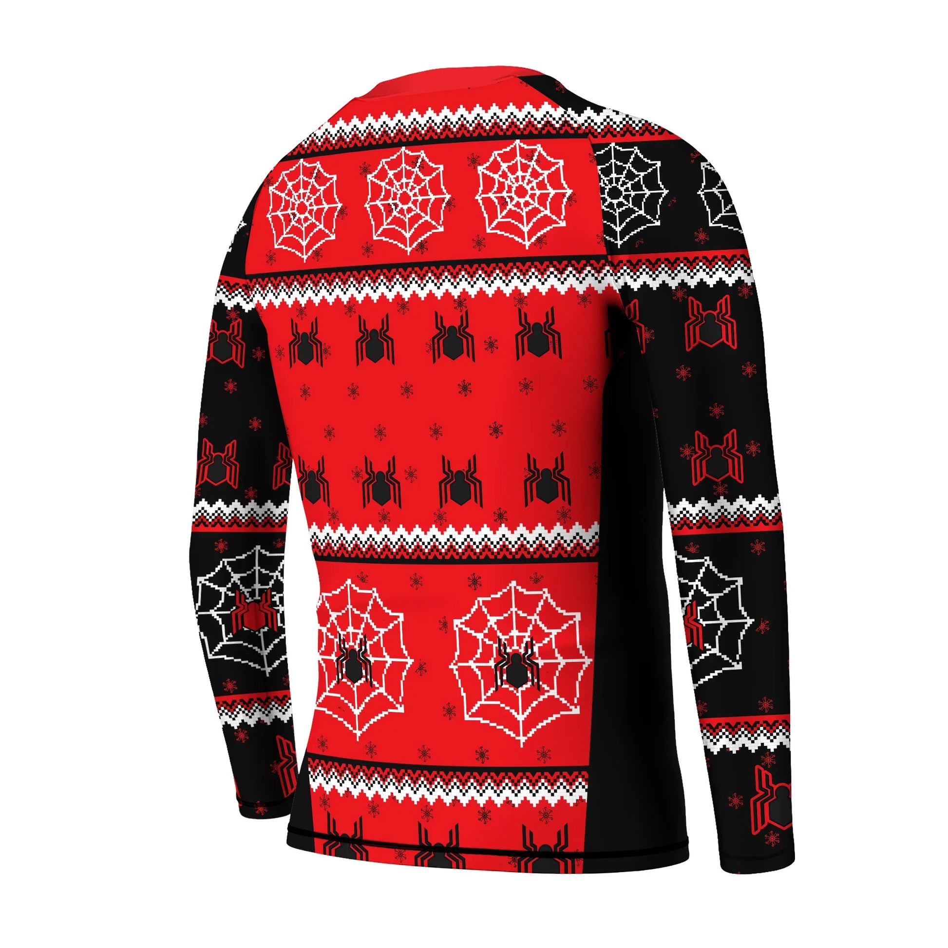 Spider Man Christmas Techsuit Kids Rash Guard