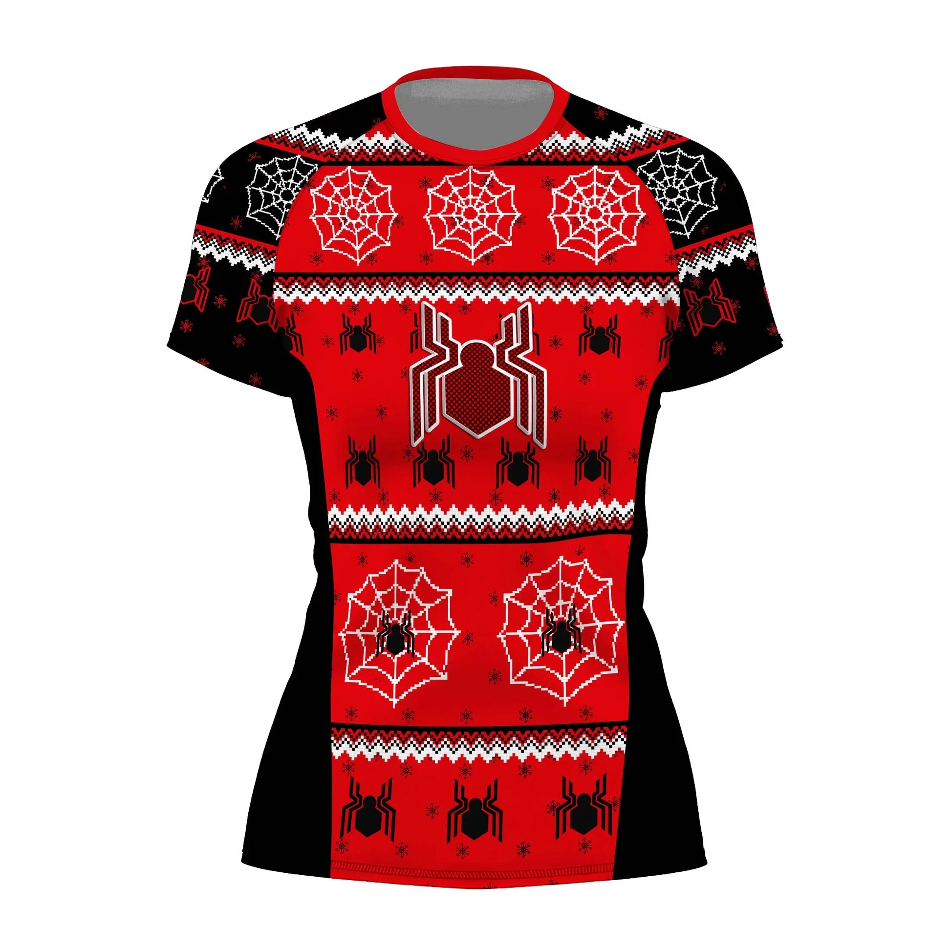 Spider Man Christmas Techsuit Rash Guard