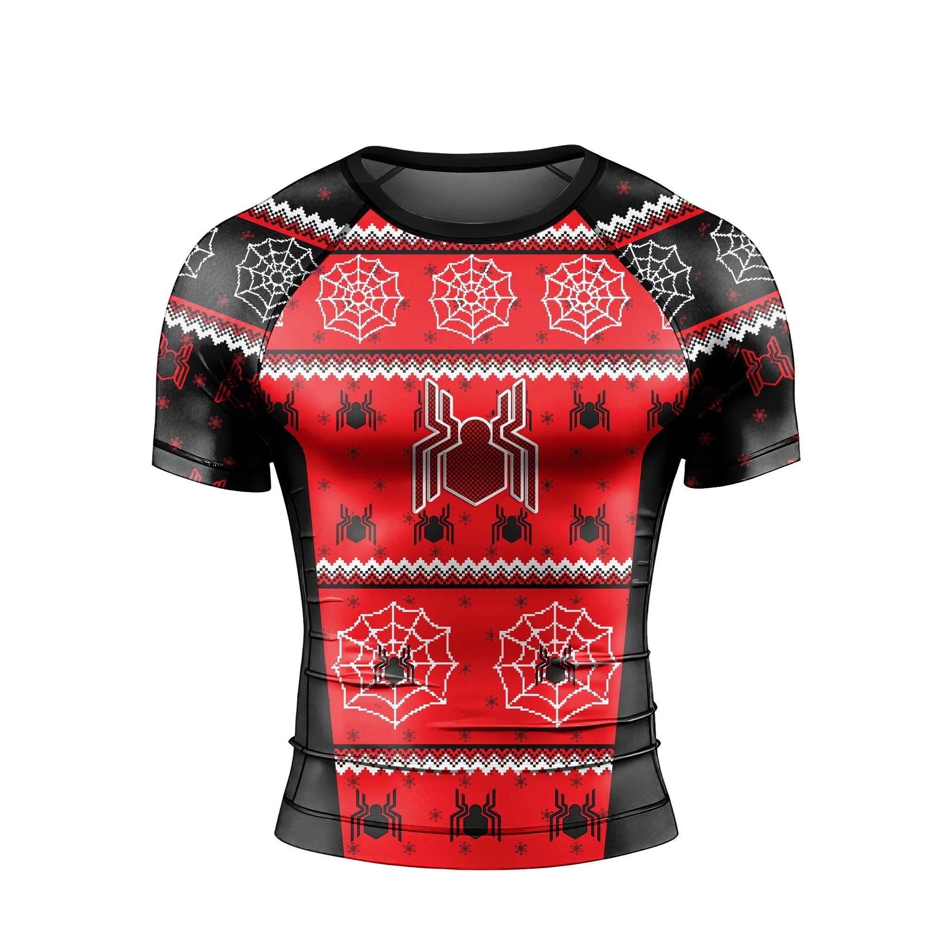 Spider Man Christmas Techsuit Rash Guard