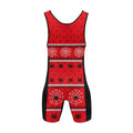 Spider Man Christmas Techsuit Wrestling Singlet