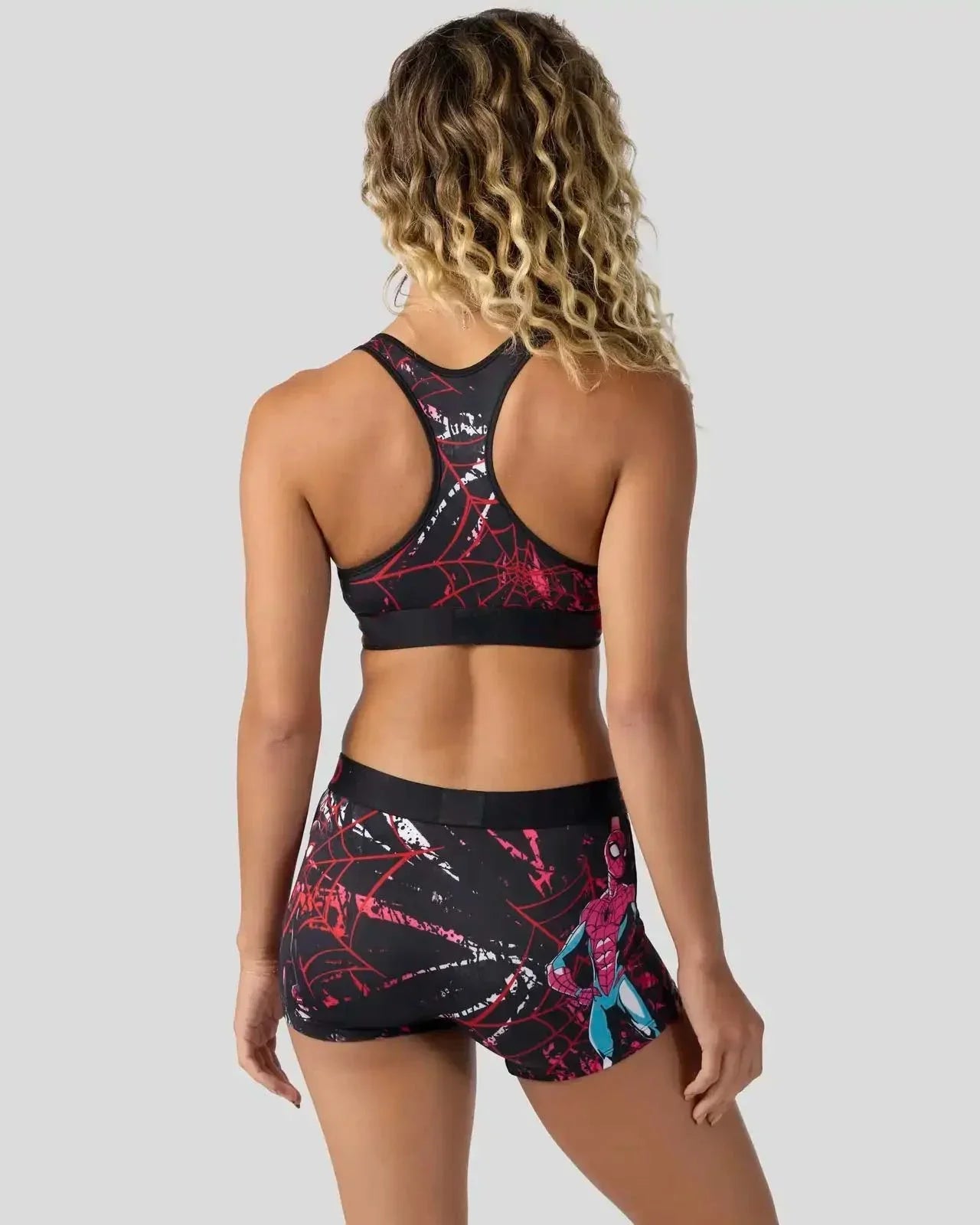 Spider Man Mile Morale Women's Workout Set