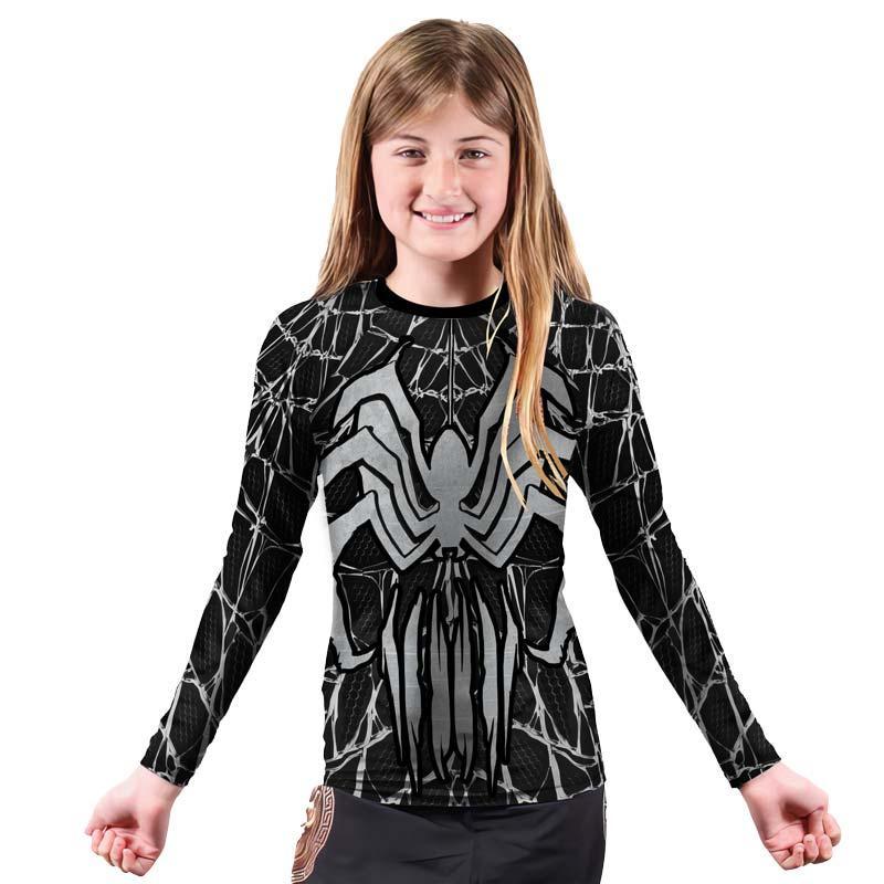 Spider Rash Guard Spider Man Venom Kids Rash Guard | Venom Kids Rash Guard | Rash Guard