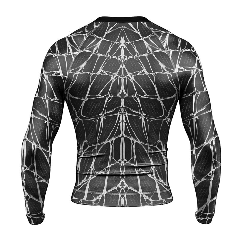 Spider Rash Guard Spider Man Venom Rash Guard - Athletic Performance