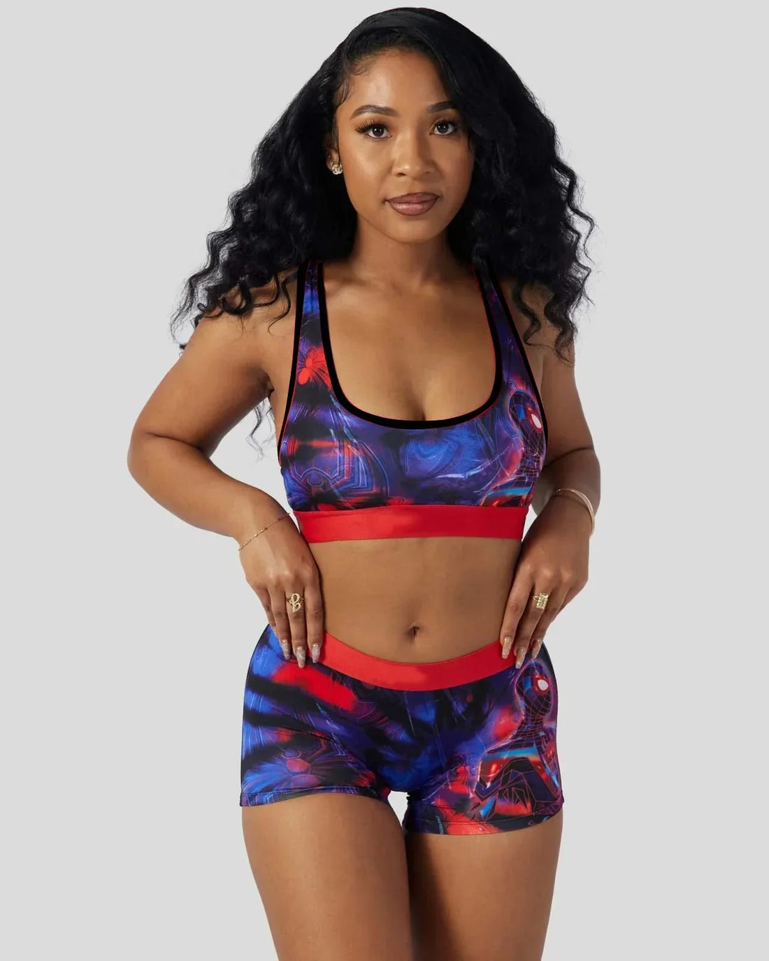 Spider Man Women's Workout Set