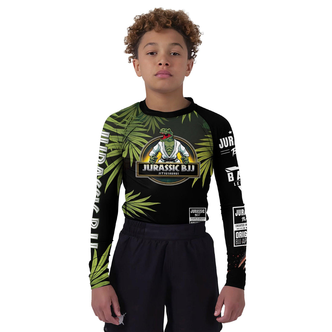 Spider Rex Pter Ptarker Kids Rash Guard