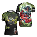 Spider Rex Pter Ptarker Kids Rash Guard