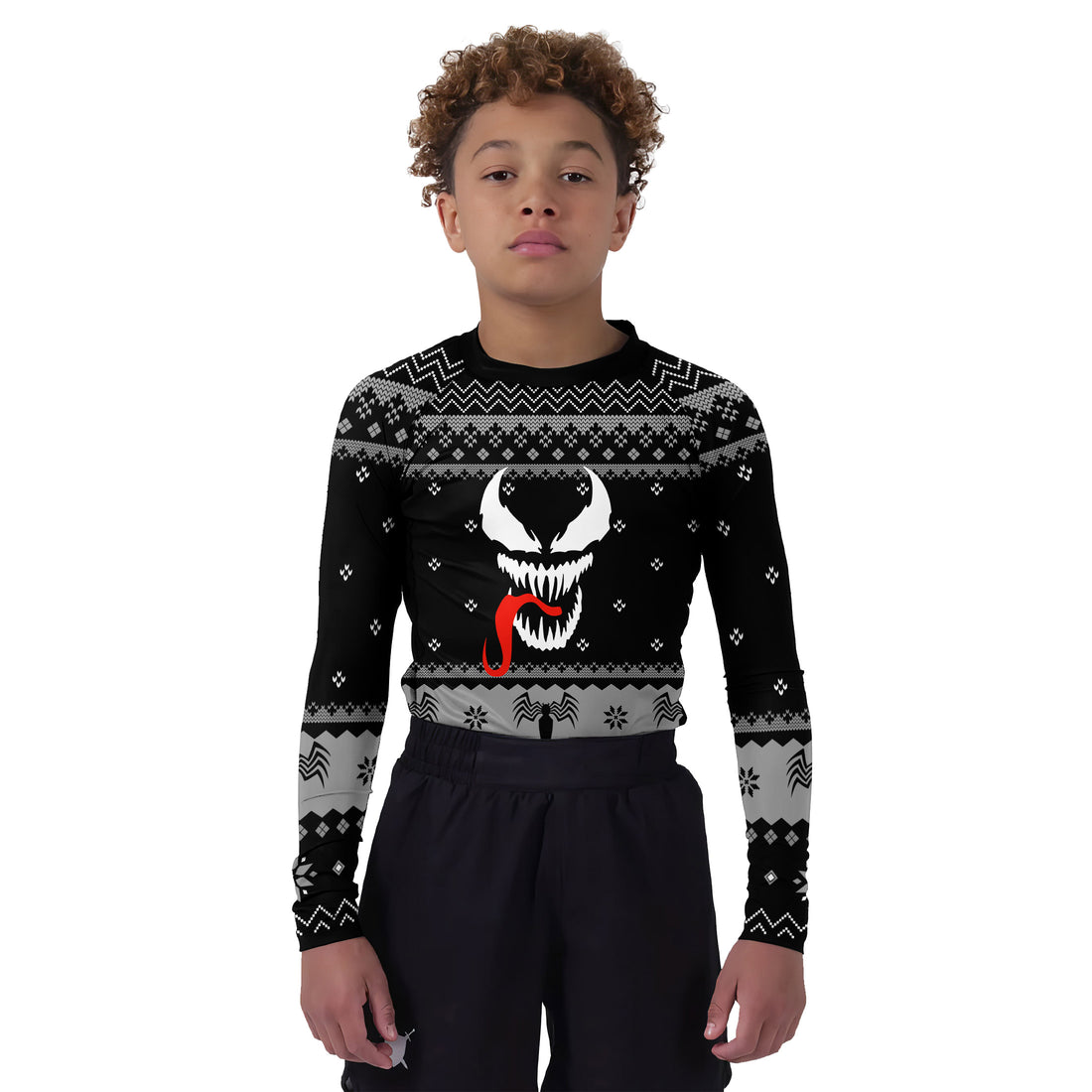 Spider Venom Kids Rash Guard