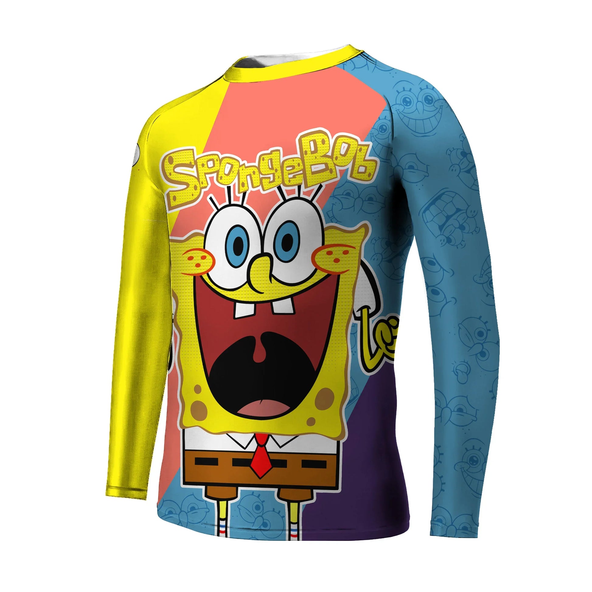 SpongeBob Happy Fighter Kids Rash Guard