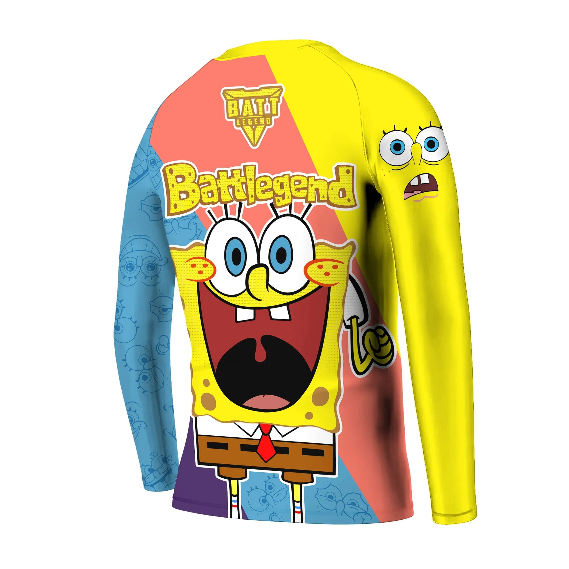 SpongeBob Happy Fighter Kids Rash Guard
