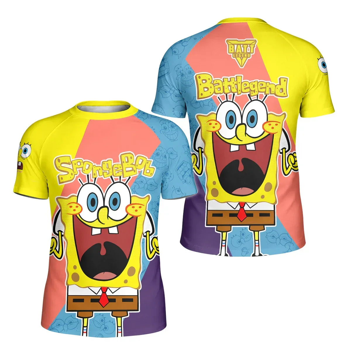 SpongeBob Happy Fighter Kids Rash Guard