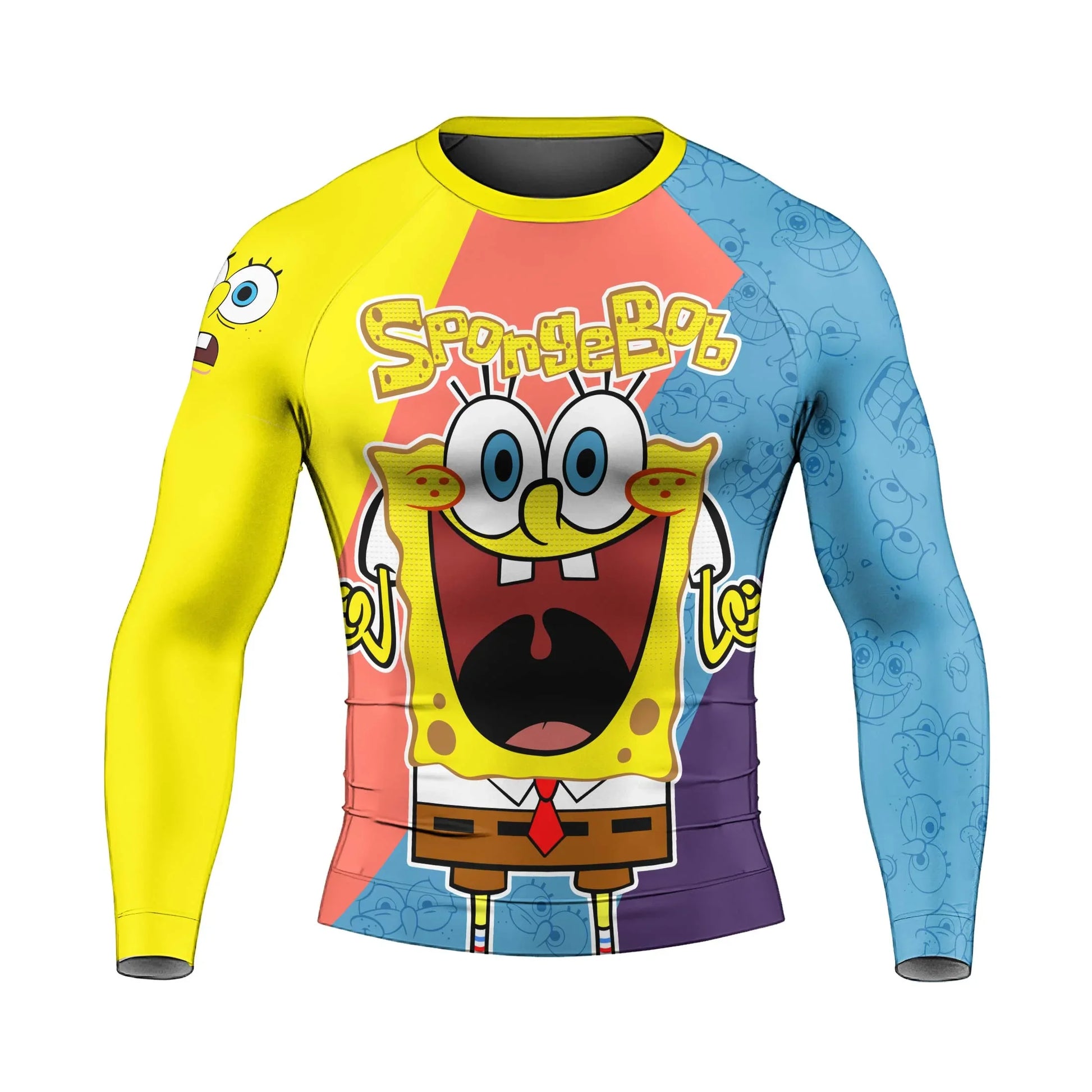SpongeBob Happy Fighter Rash Guard