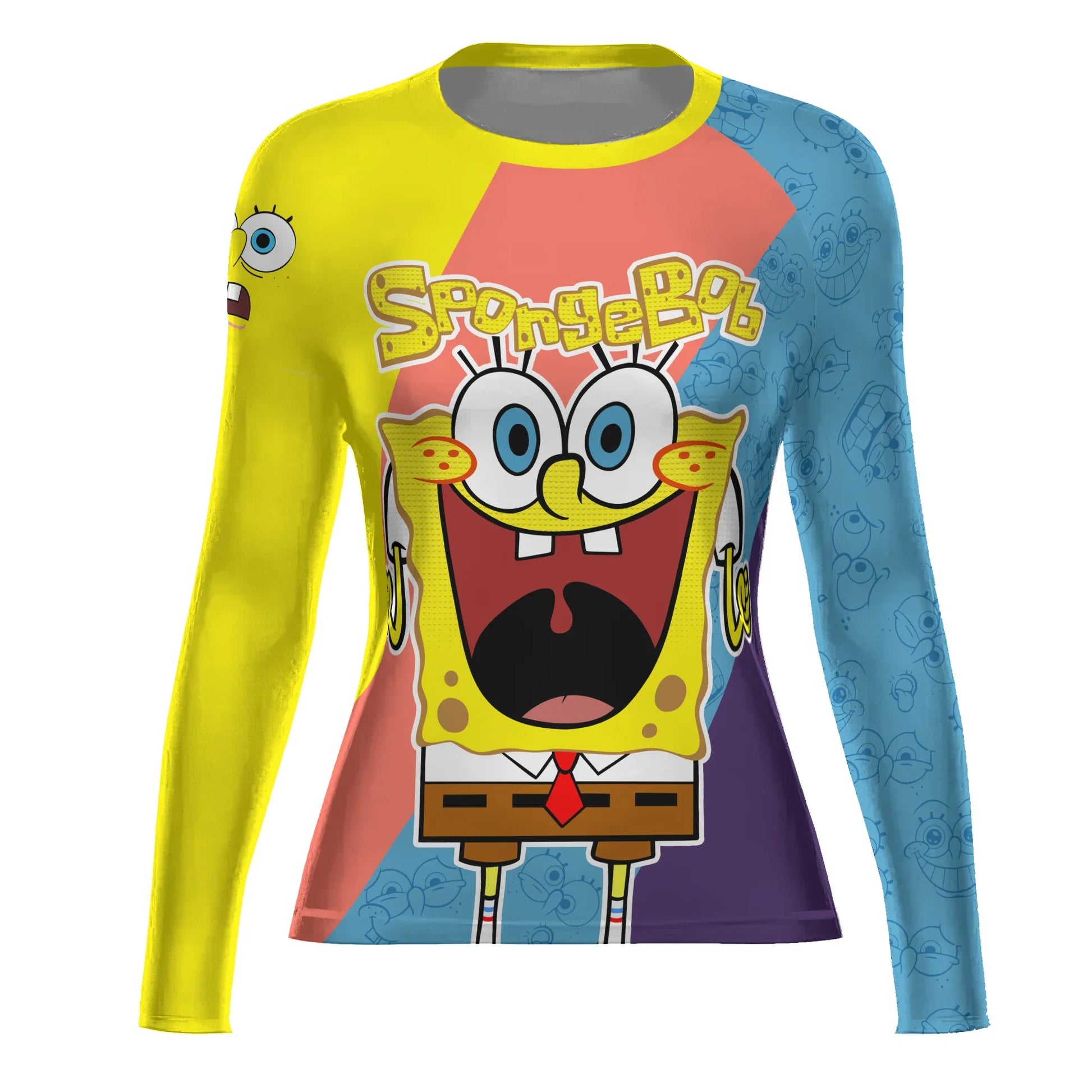 SpongeBob Happy Fighter Rash Guard