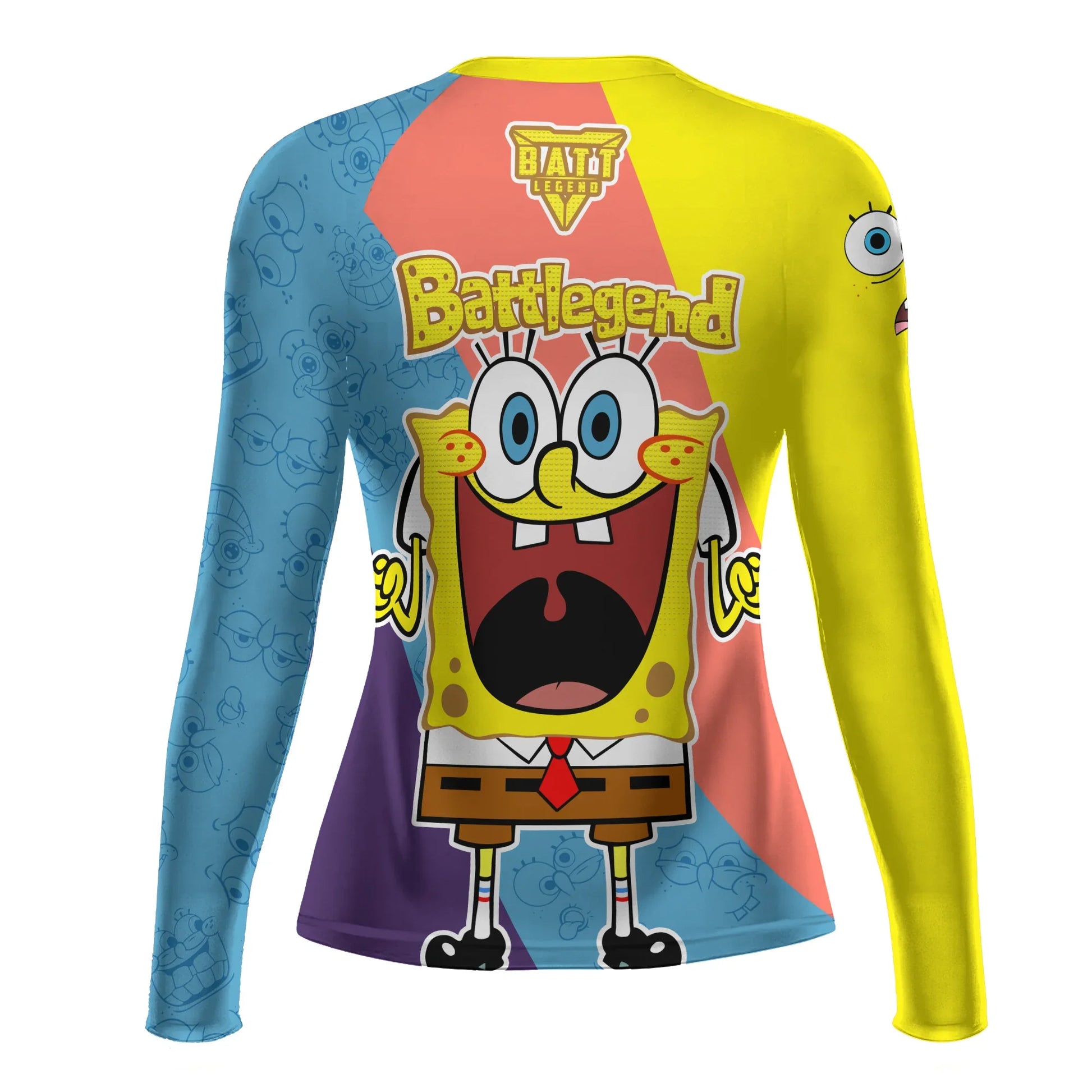 SpongeBob Happy Fighter Rash Guard