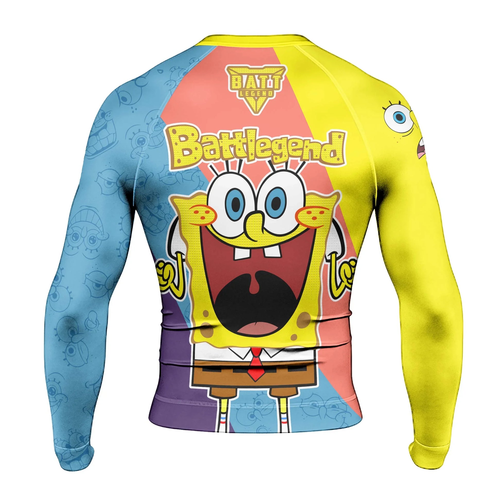 SpongeBob Happy Fighter Rash Guard