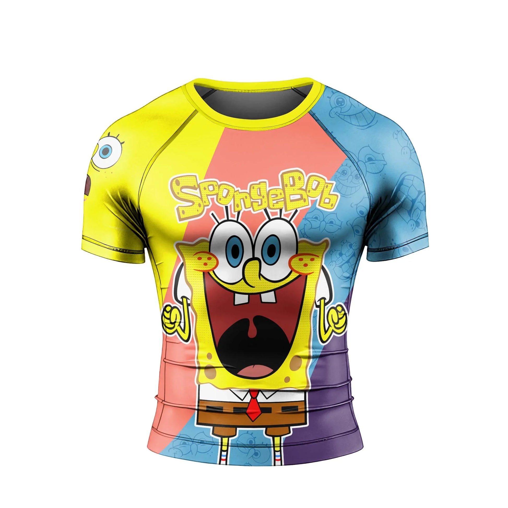 SpongeBob Happy Fighter Rash Guard