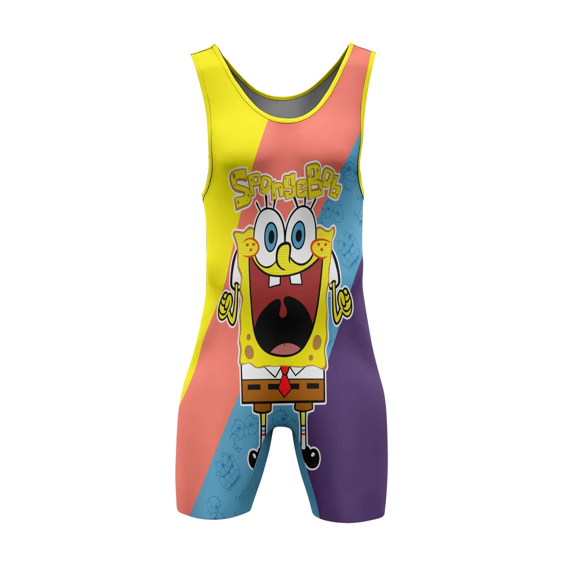 SpongeBob Happy Fighter Wrestling Singlet
