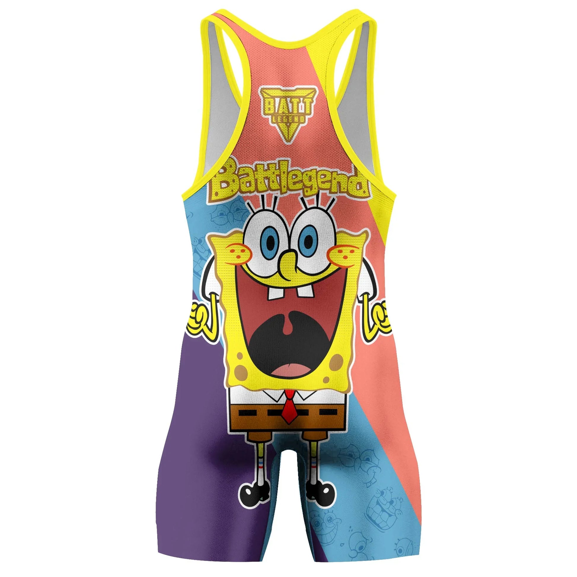 SpongeBob Happy Fighter Wrestling Singlet