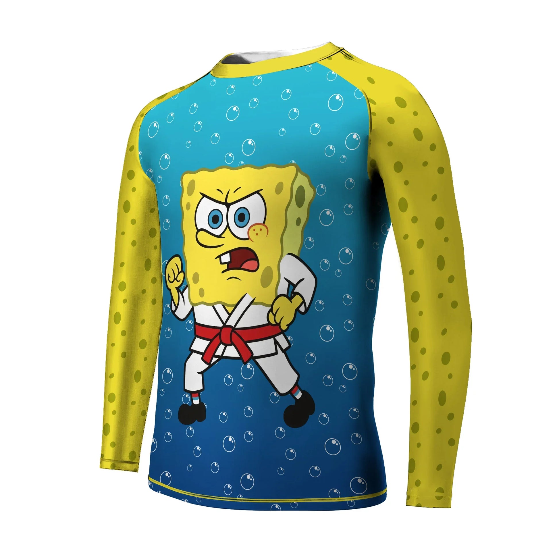 SpongeBob Sea Warrior Kids Rash Guard