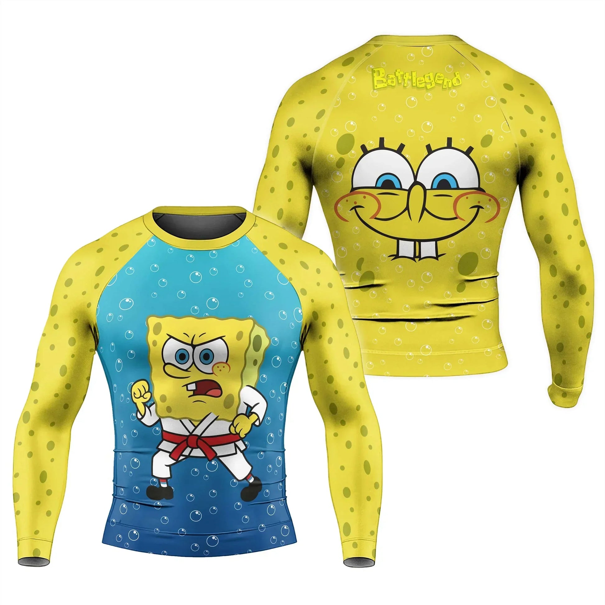 SpongeBob Sea Warrior Rash Guard