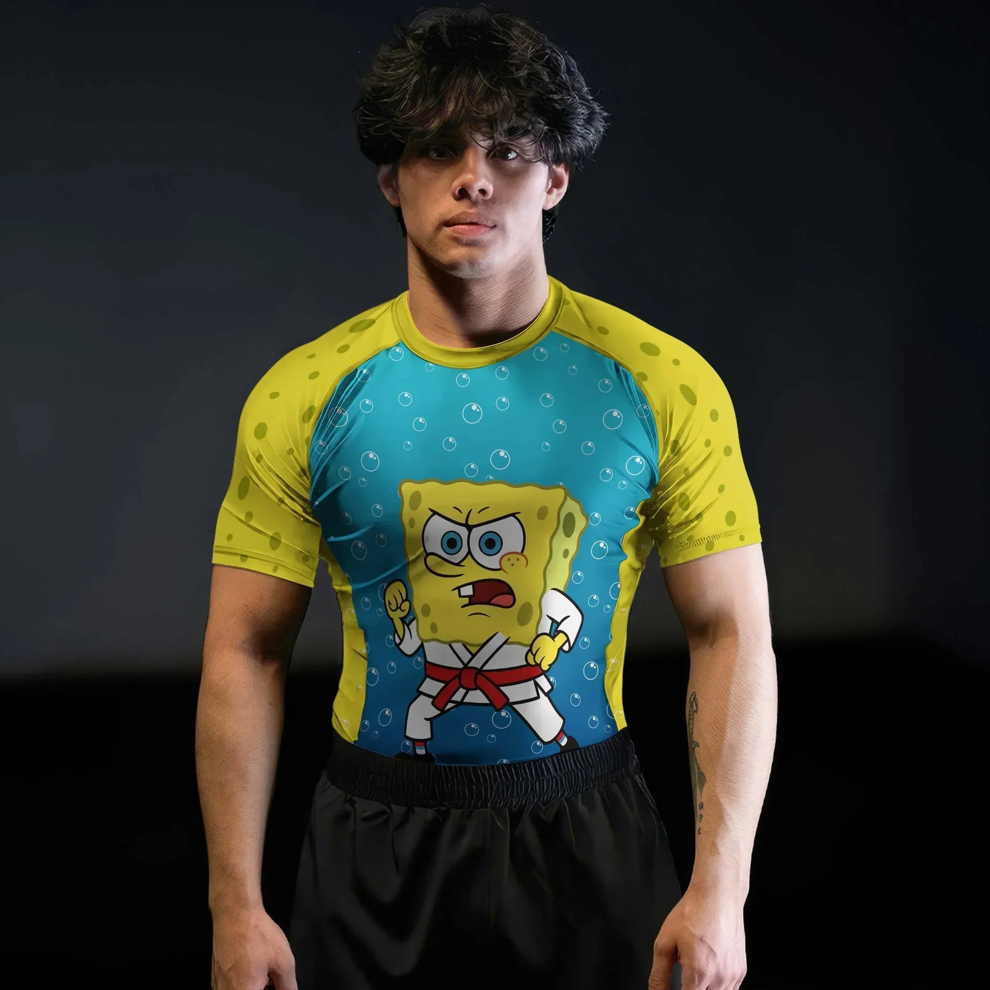 SpongeBob Sea Warrior Rash Guard