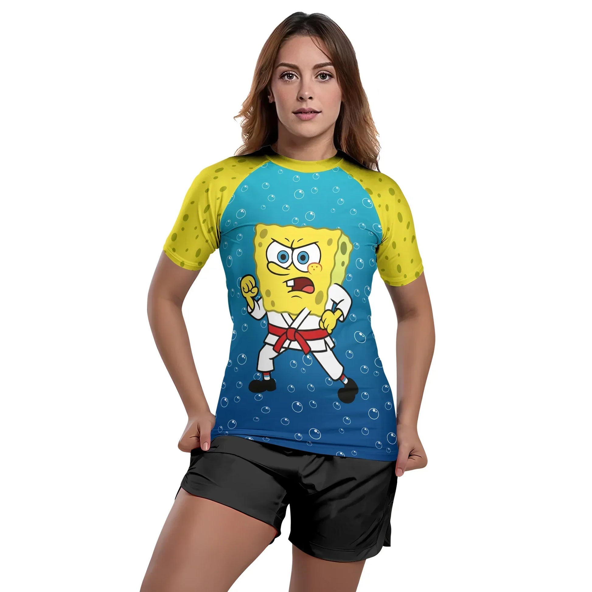 SpongeBob Sea Warrior Rash Guard