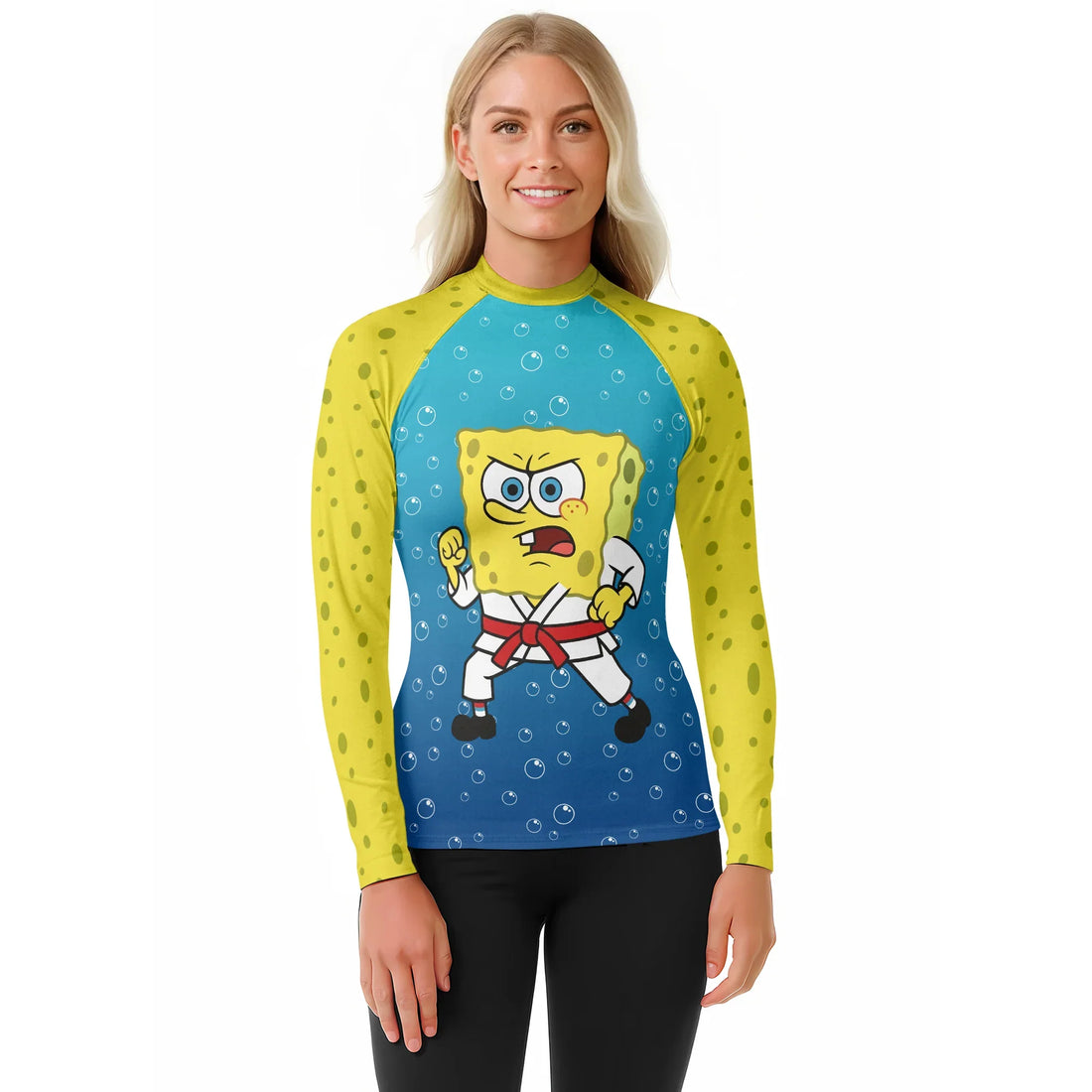 SpongeBob Sea Warrior Rash Guard