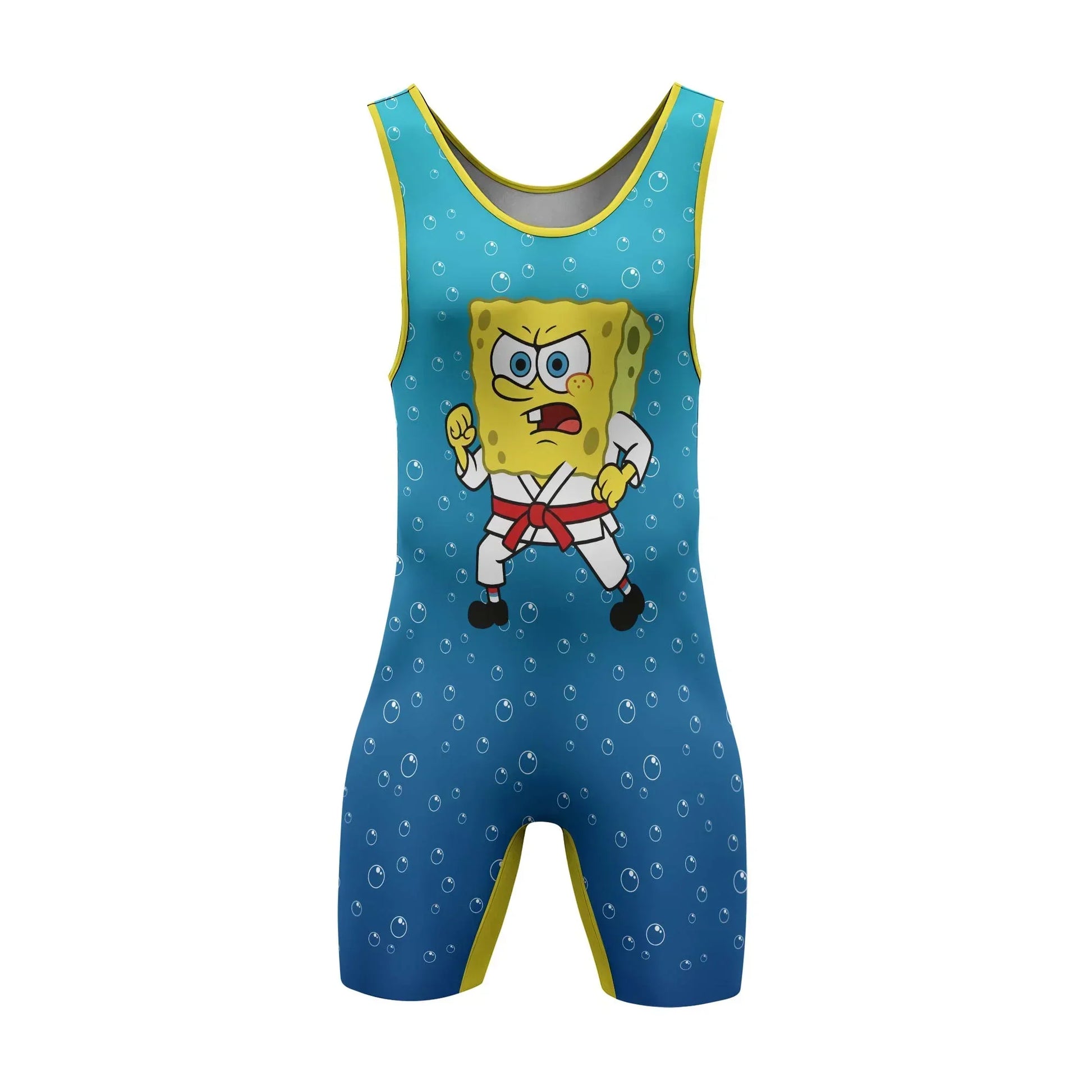 SpongeBob Sea Warrior Wrestling Singlet