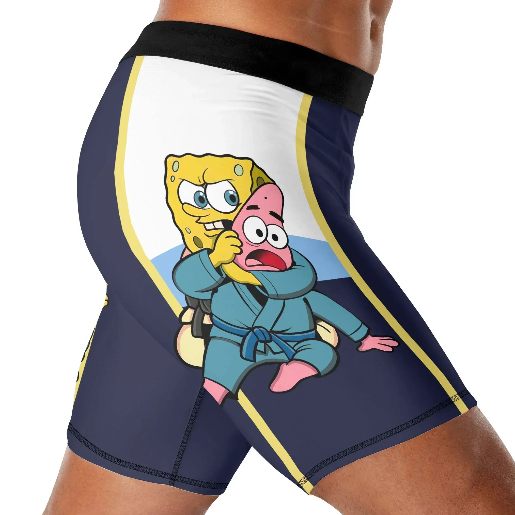 SpongeBob SquarePants Jiu Jitsu Compression Shorts | Compression Shorts