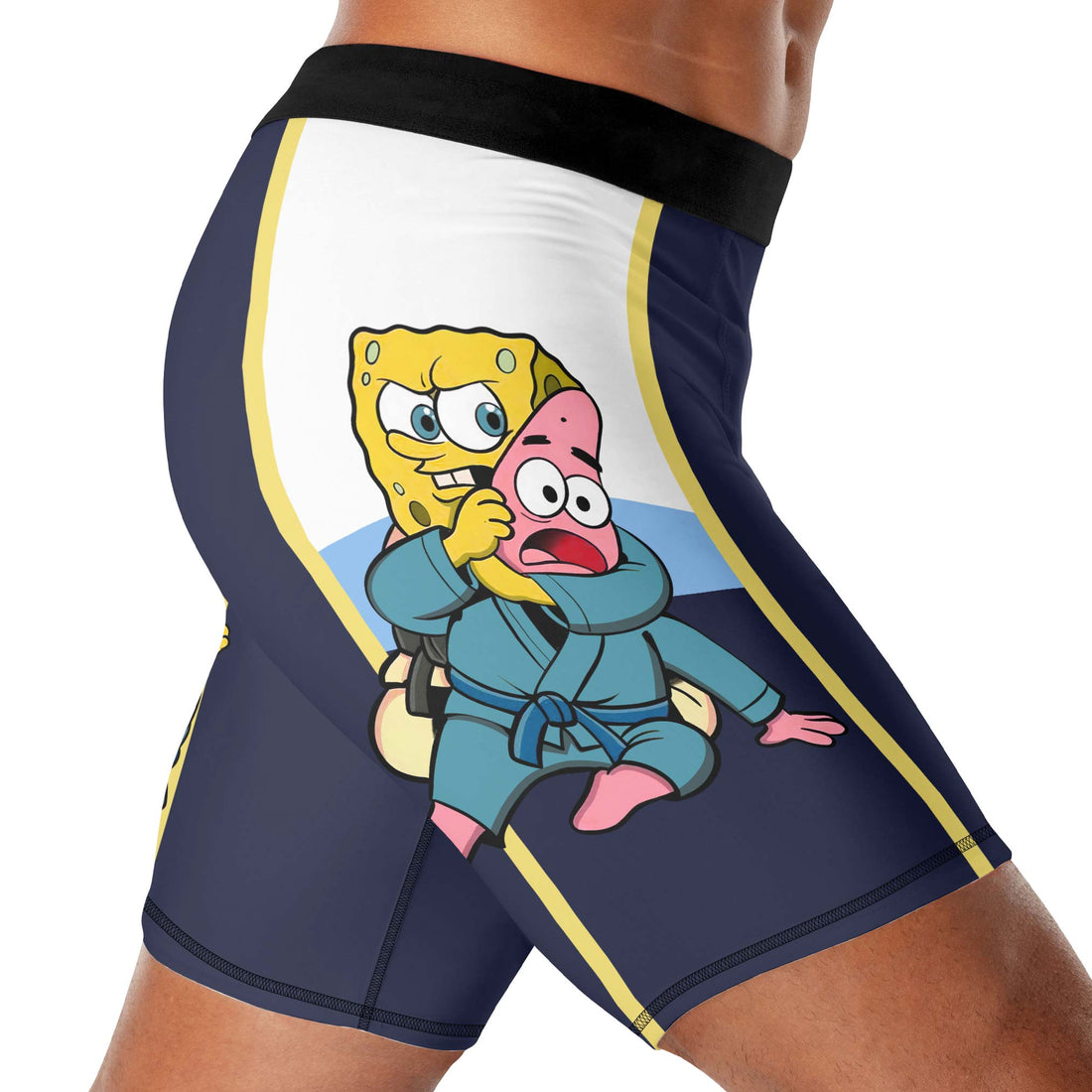 SpongeBob SquarePants Jiu Jitsu Compression Shorts