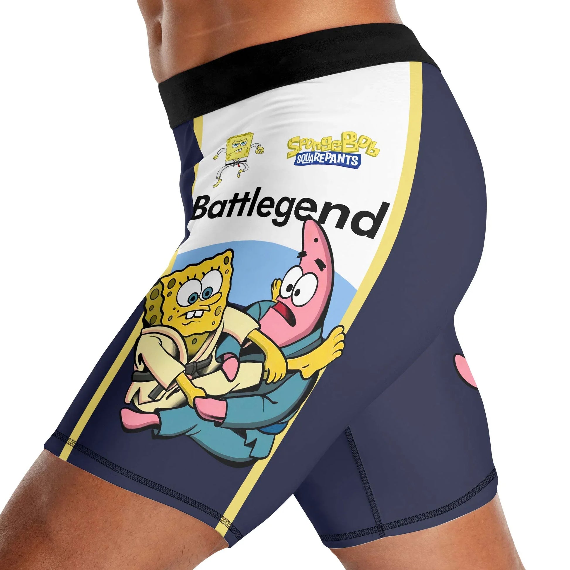 SpongeBob SquarePants Jiu Jitsu Compression Shorts