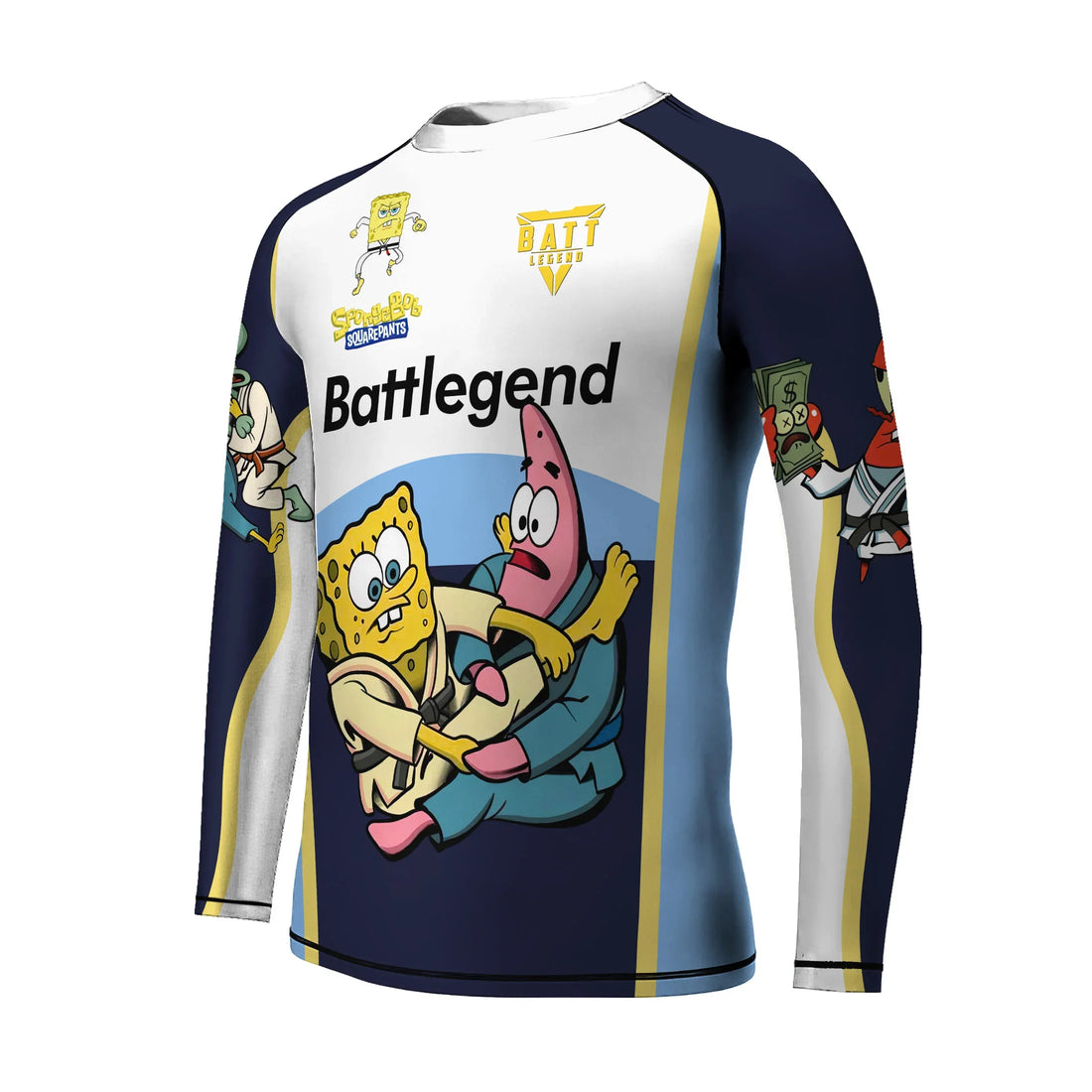 SpongeBob SquarePants Jiu Jitsu Kids Rash Guard
