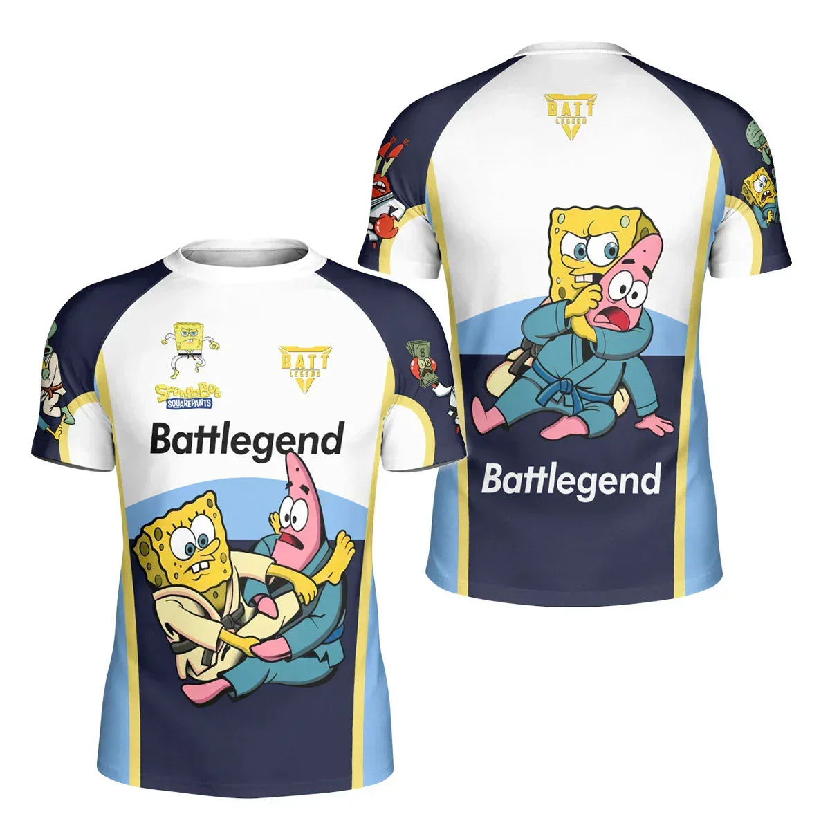 SpongeBob SquarePants Jiu Jitsu Kids Rash Guard