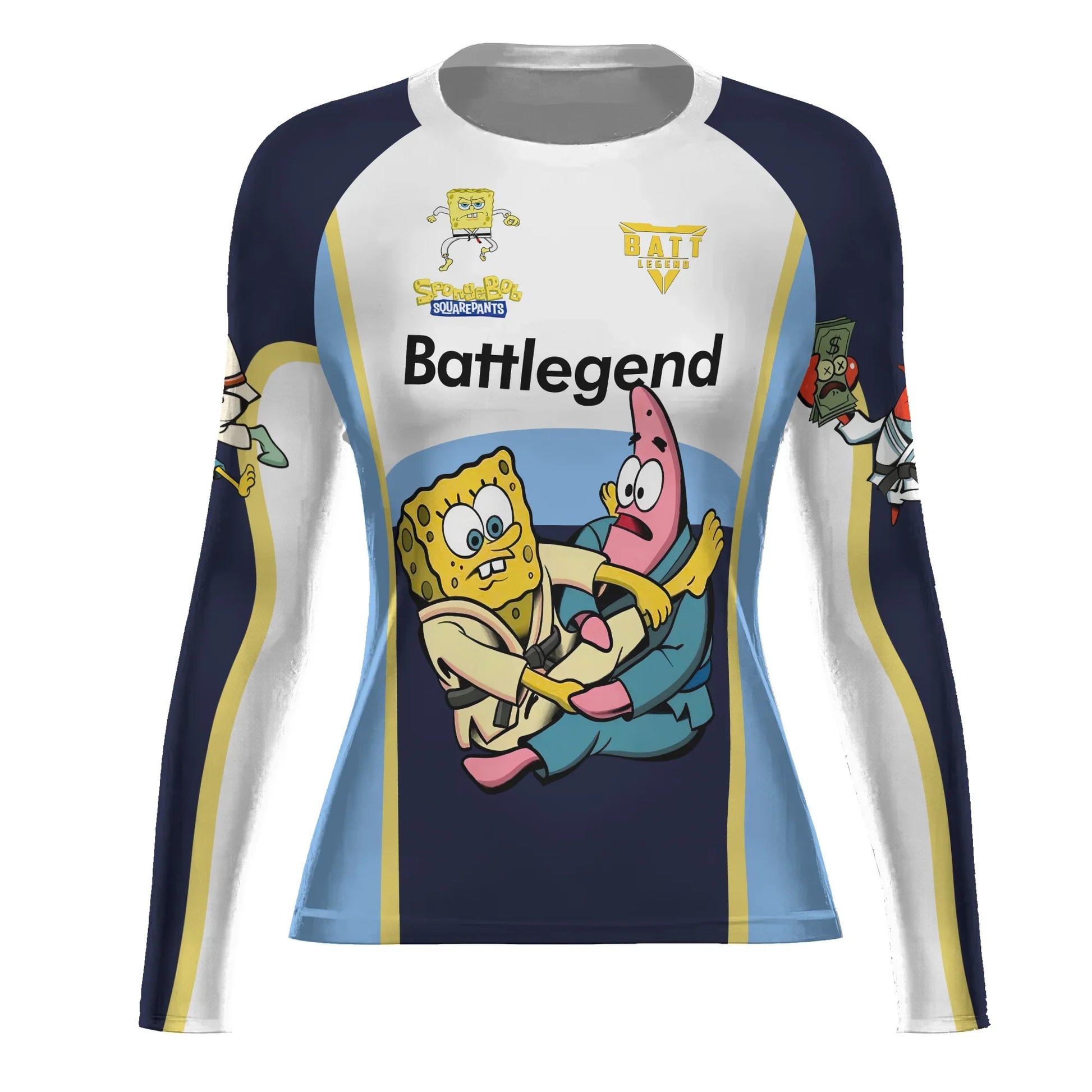 SpongeBob SquarePants Jiu Jitsu Rash Guard