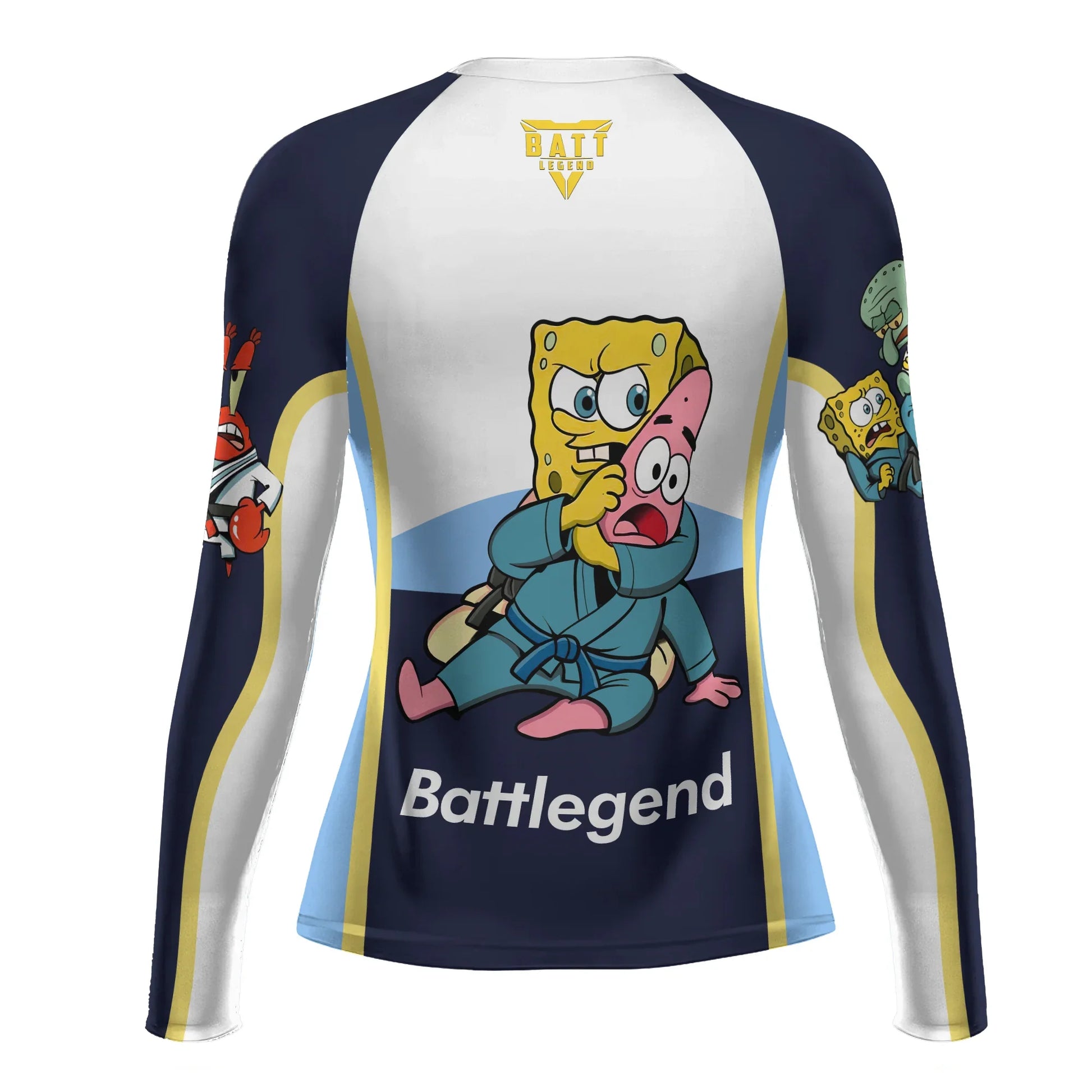 SpongeBob SquarePants Jiu Jitsu Rash Guard