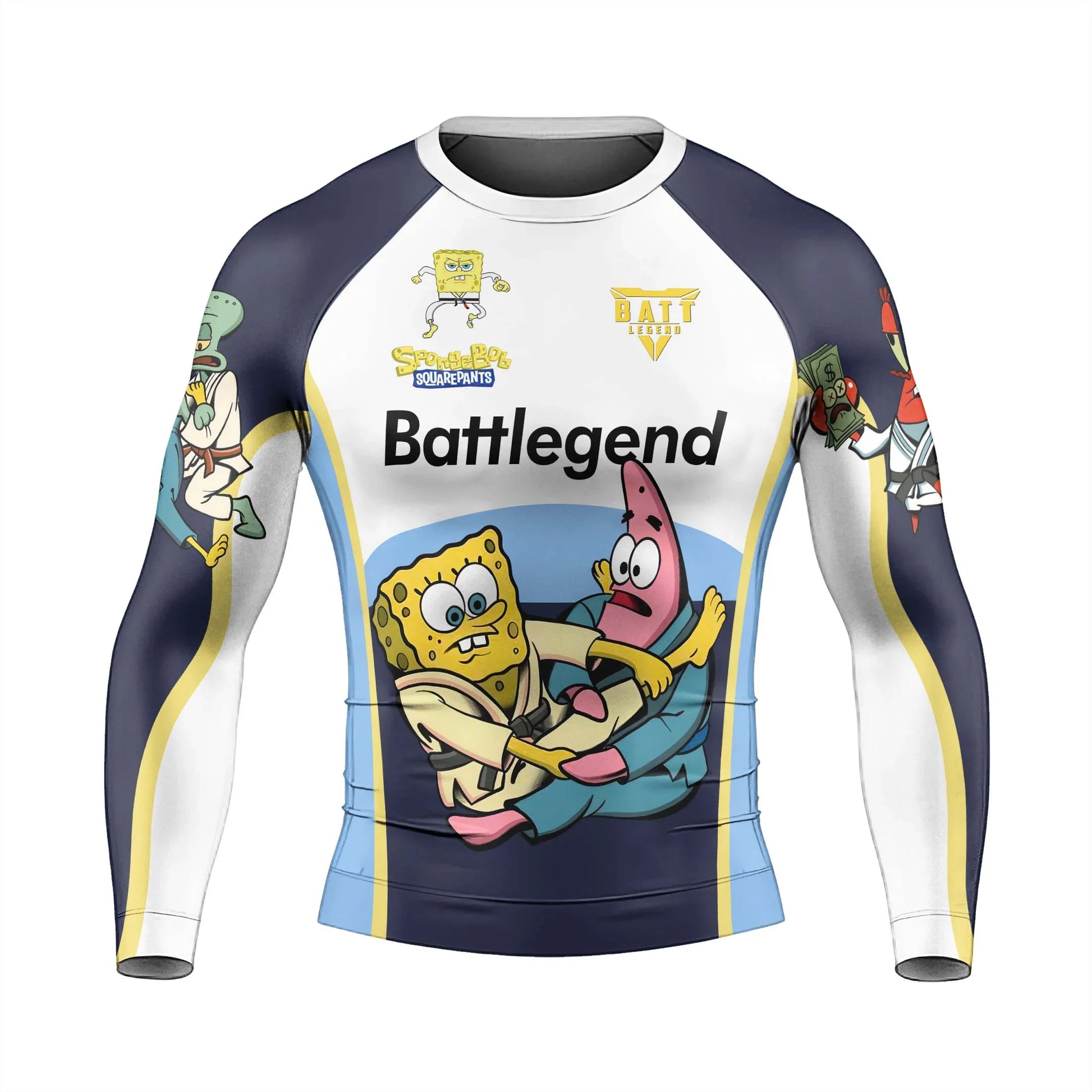 SpongeBob SquarePants Jiu Jitsu Rash Guard