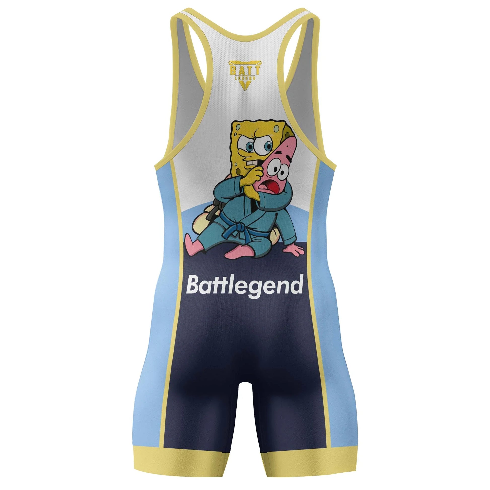 SpongeBob SquarePants Jiu Jitsu Wrestling Singlet