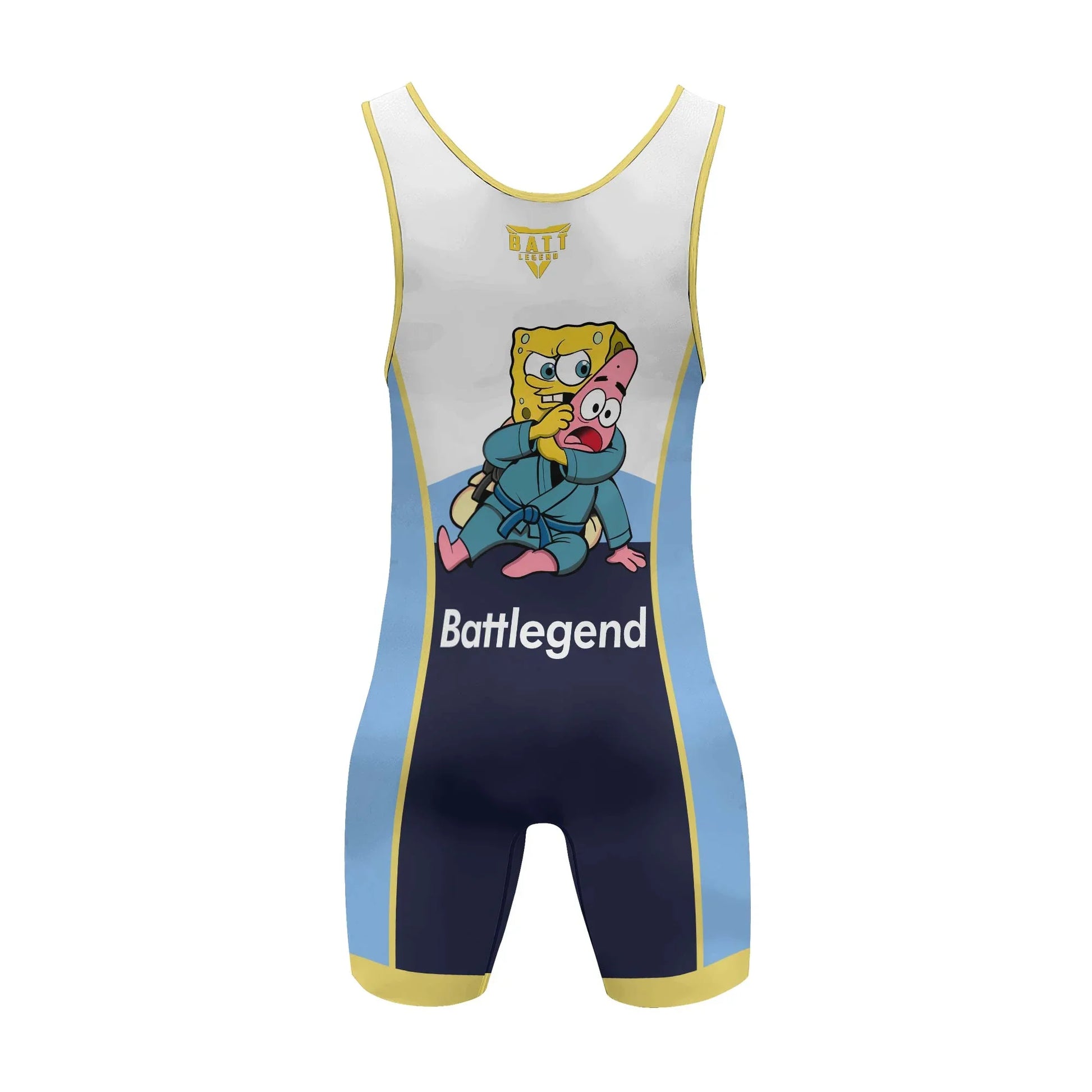 SpongeBob SquarePants Jiu Jitsu Wrestling Singlet