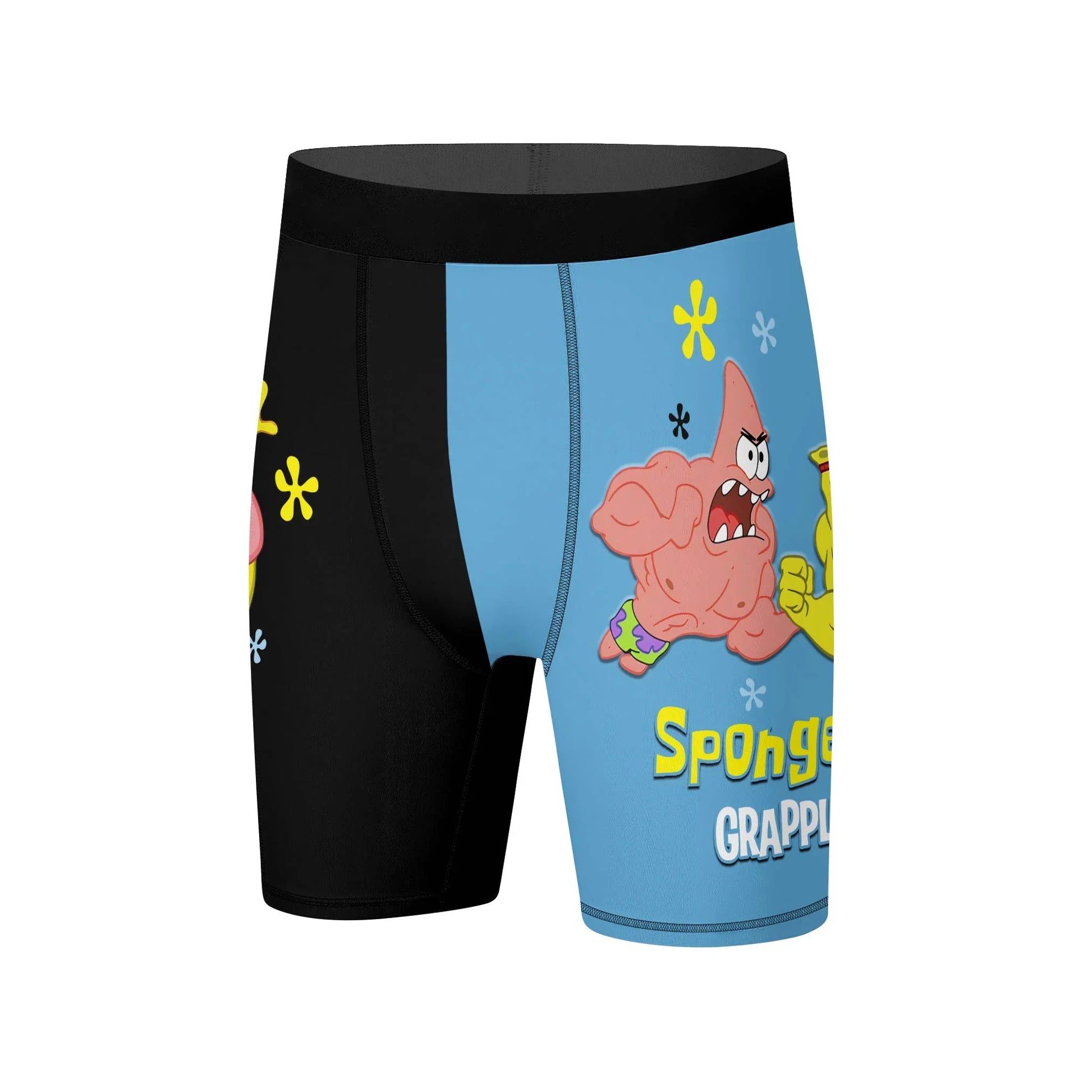 SpongeBob Versus Patrick Compression Shorts