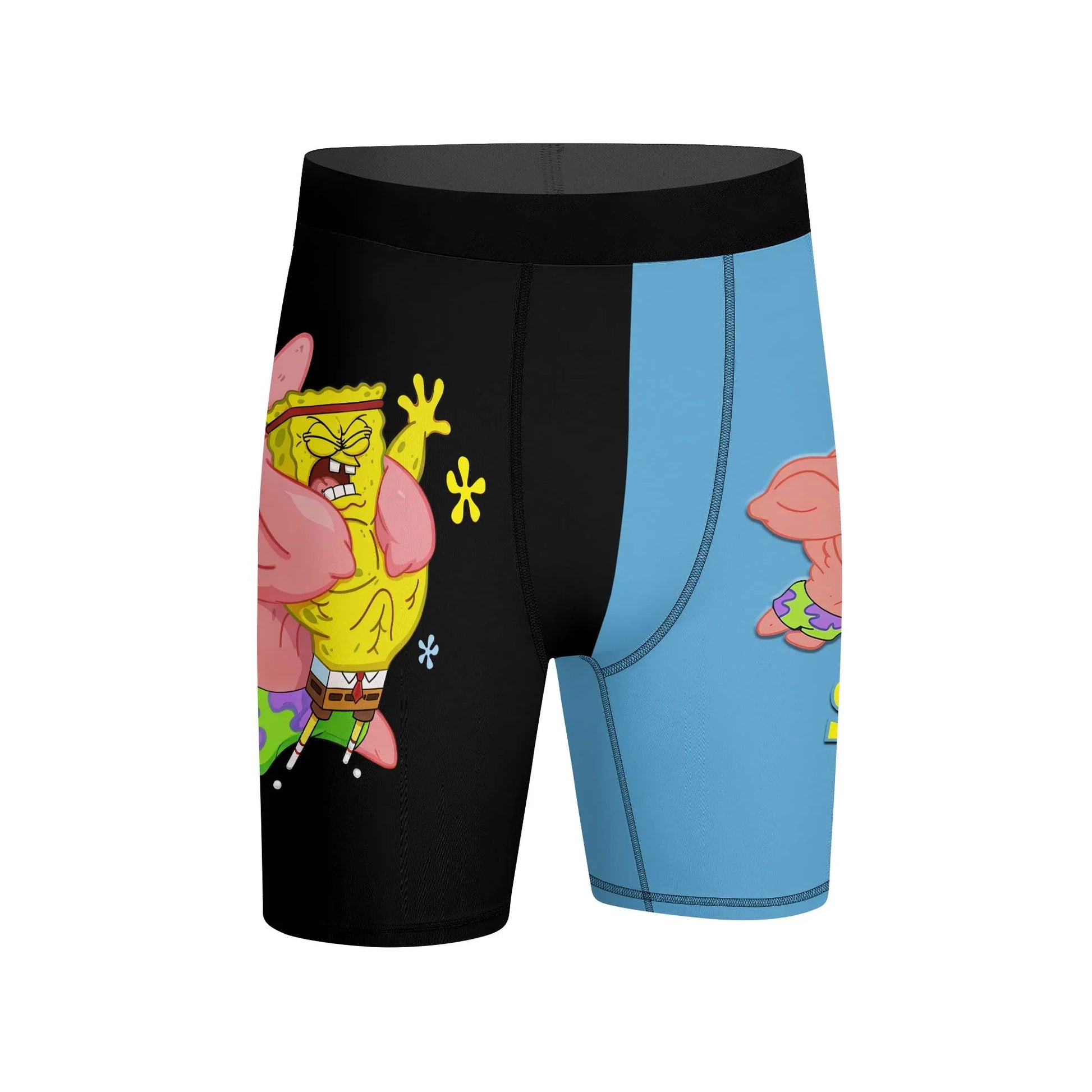 SpongeBob Versus Patrick Compression Shorts