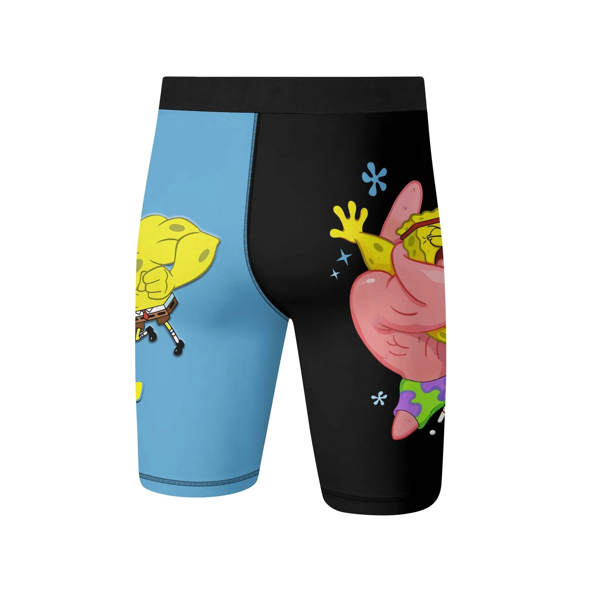 SpongeBob Versus Patrick Compression Shorts